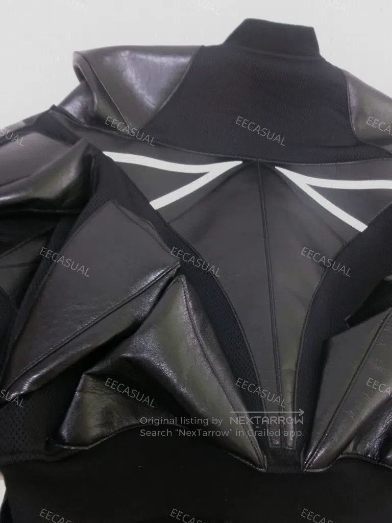 Junya Watanabe Junya Watanabe Black deconstructed leather pilot leather j Size S / US 4 / IT 40 - 5 Thumbnail