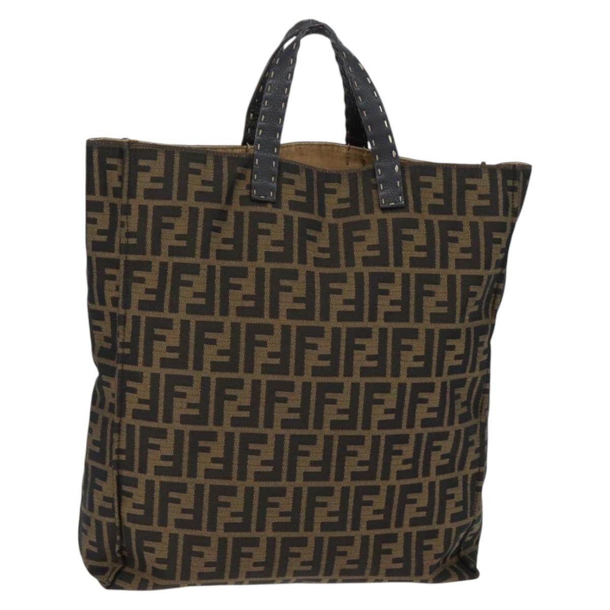 Fendi Fendi Open Shopping Tote Zucca Canvas Size ONE SIZE - 1 Thumbnail