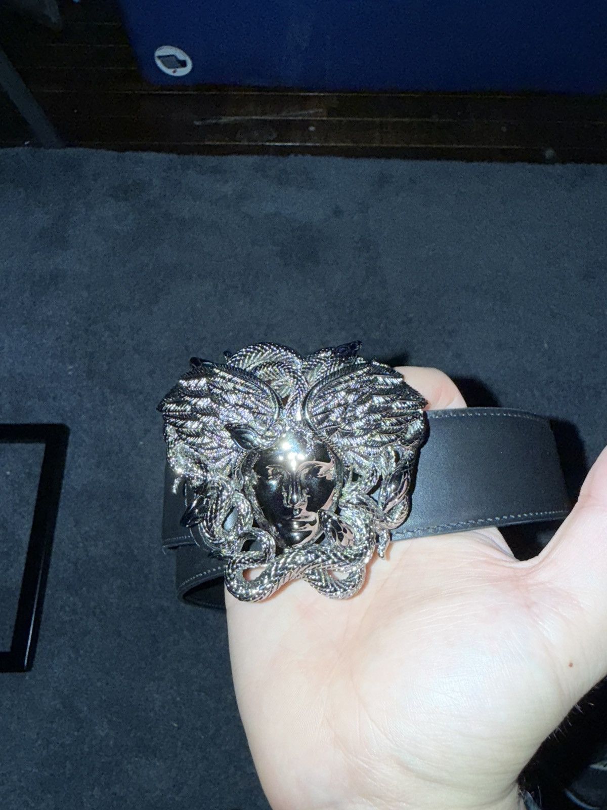 Versace Big Medusa Head Versace Belt Size 30 - 5 Thumbnail