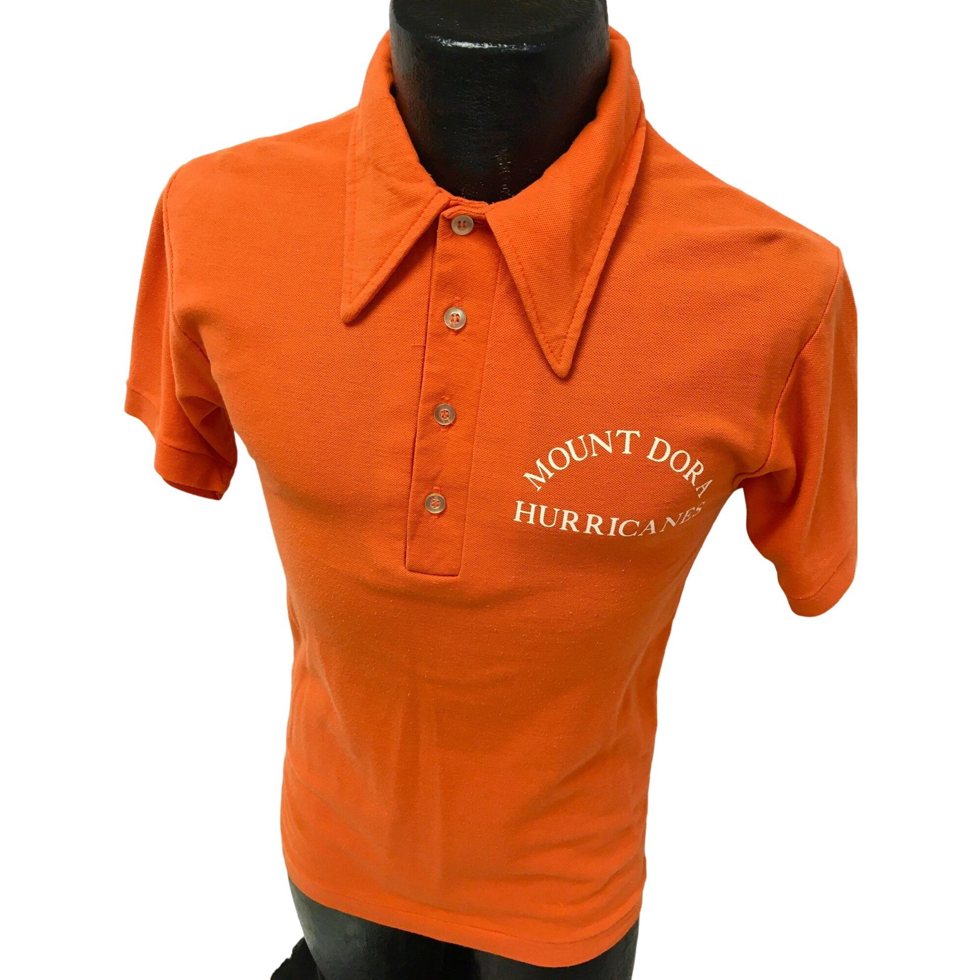 Champion Vtg Champion USA Made Mount Dora HURRICANES Football Polo Size US M / EU 48-50 / 2 - 1 Thumbnail