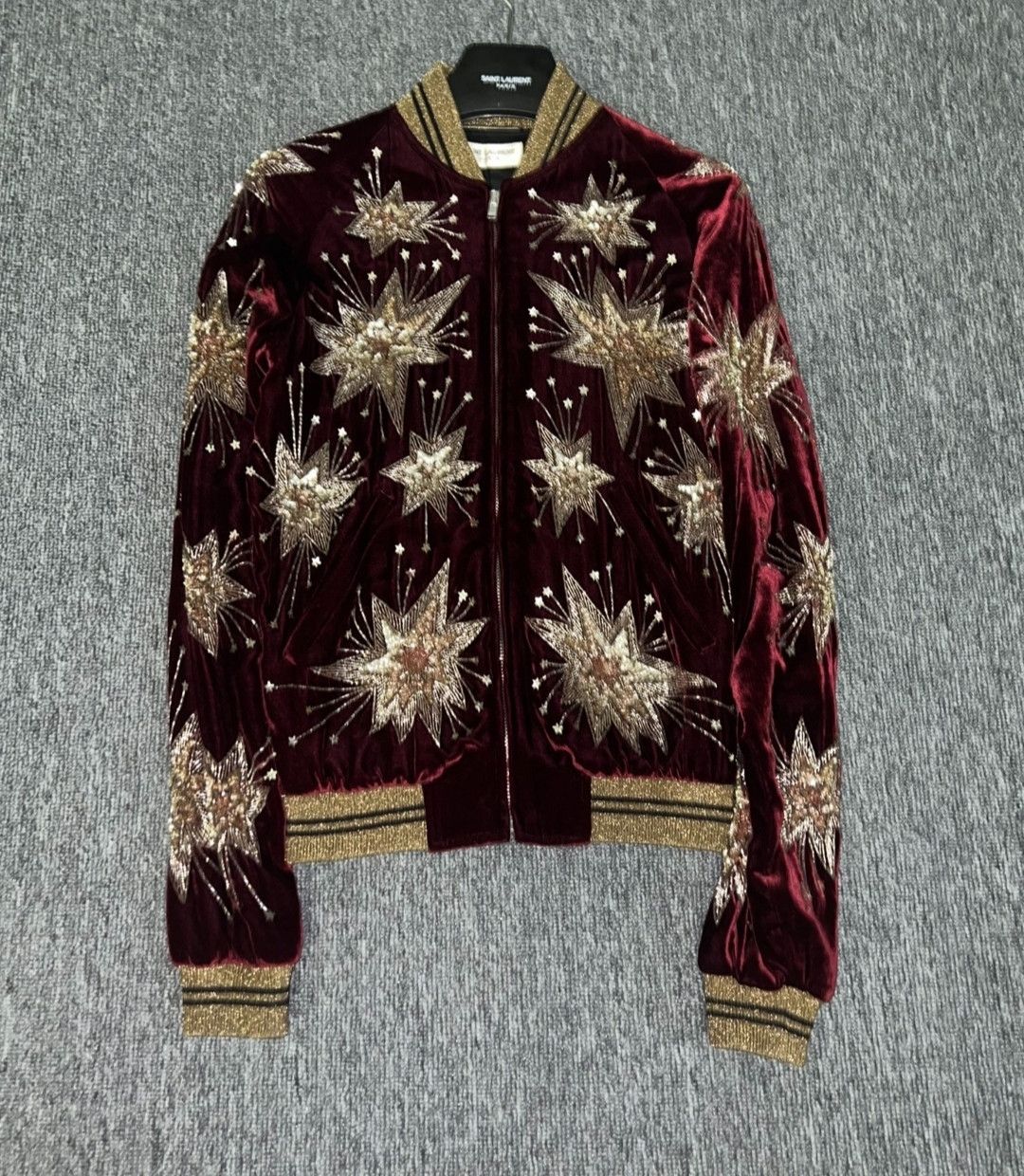 Saint Laurent Paris saint laurent 15ss Red Fireworks Jacket Size US XS / EU 42 / 0 - 1 Thumbnail
