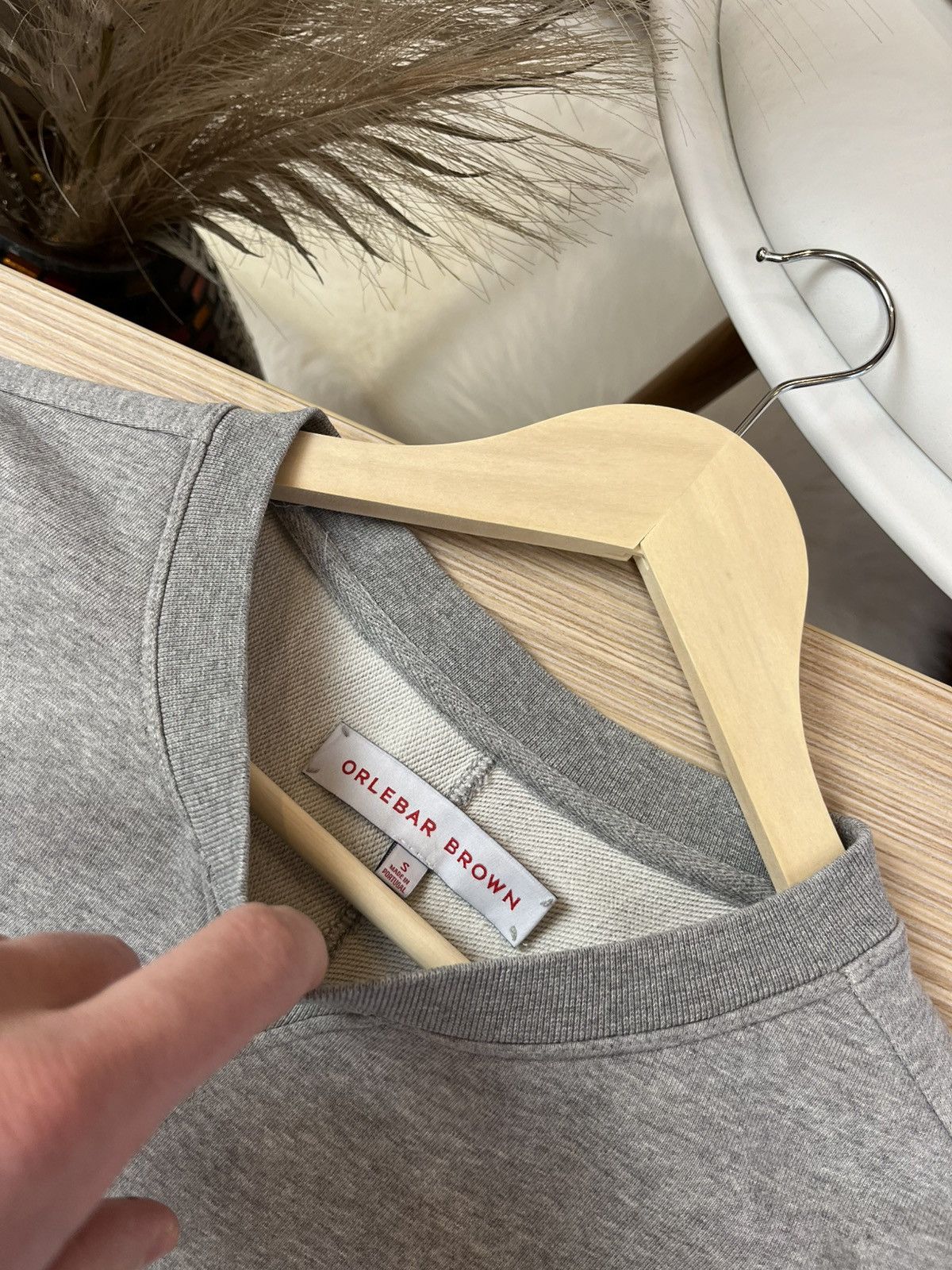 Designer × Orlebar Brown Orlebar Brown Crewneck Blue Sweatshirt Size US S / EU 44-46 / 1 - 4 Thumbnail