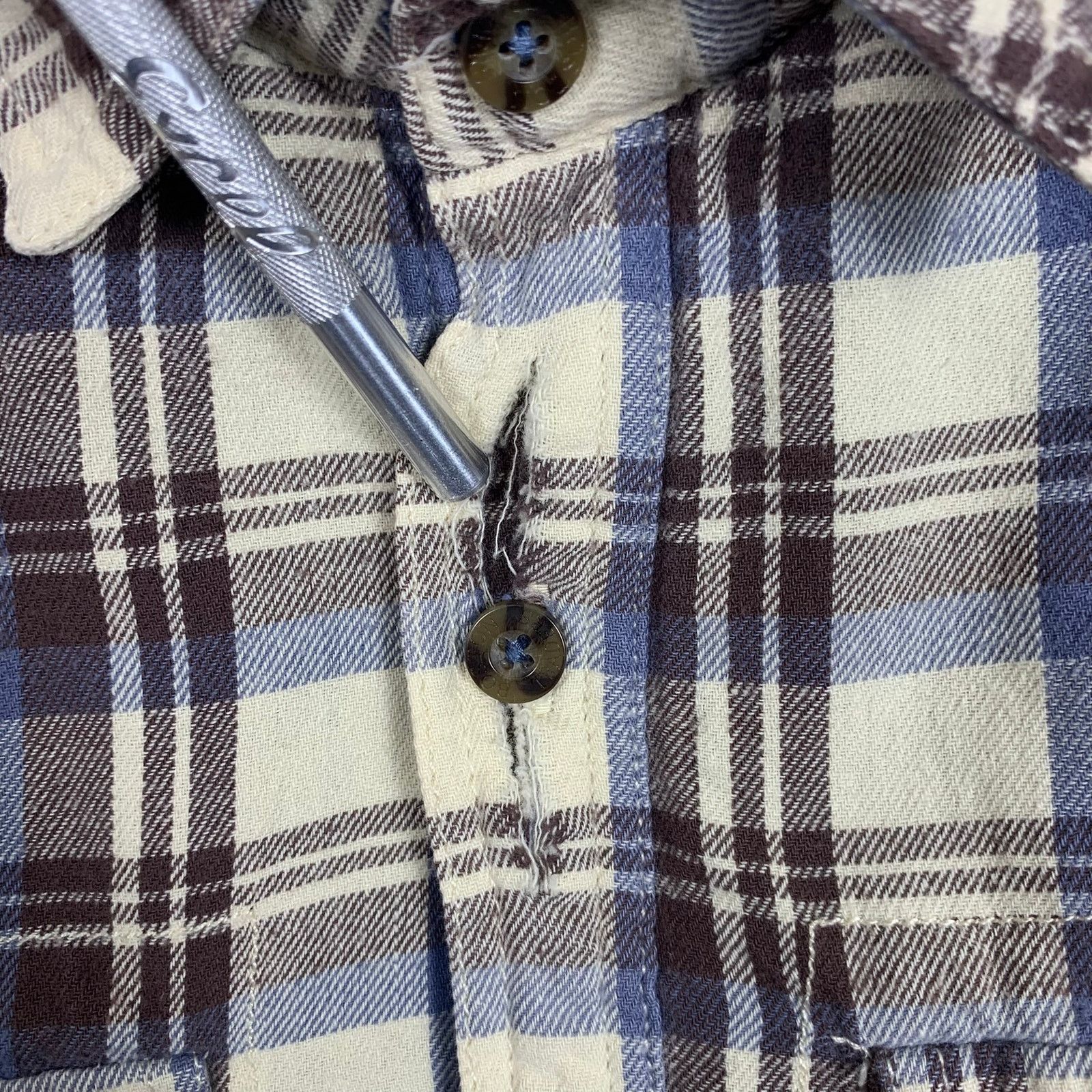 Boston Traders Boston Traders Flannel Shacket Men's Large Brown Thrashed Size US L / EU 52-54 / 3 - 9 Thumbnail