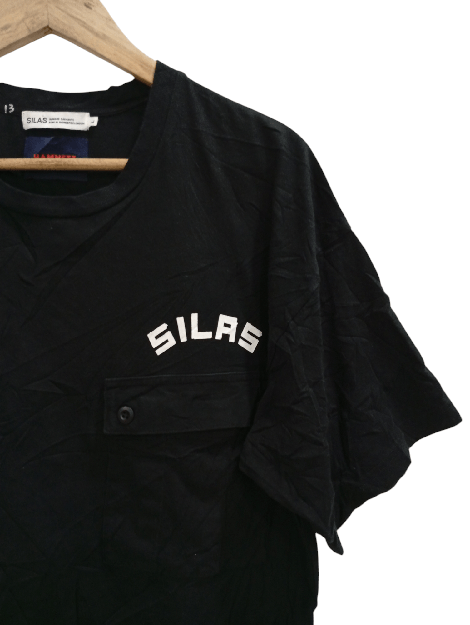 Katharine Hamnett London × Silas 🔥🔥Silas x Hamnett Graphic Pocket T-Shirt Size US L / EU 52-54 / 3 - 16 Thumbnail