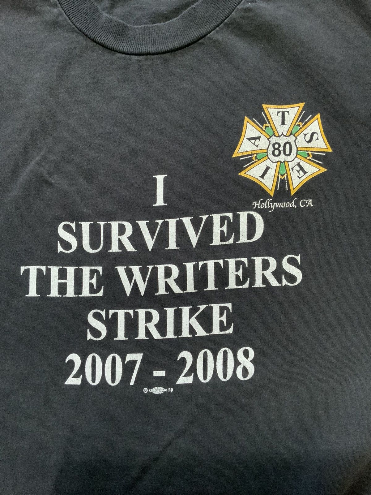 Other IATSE Local 80 Union Hollywood Writers Strike Movie T-Shirt Size US M / EU 48-50 / 2 - 5 Thumbnail