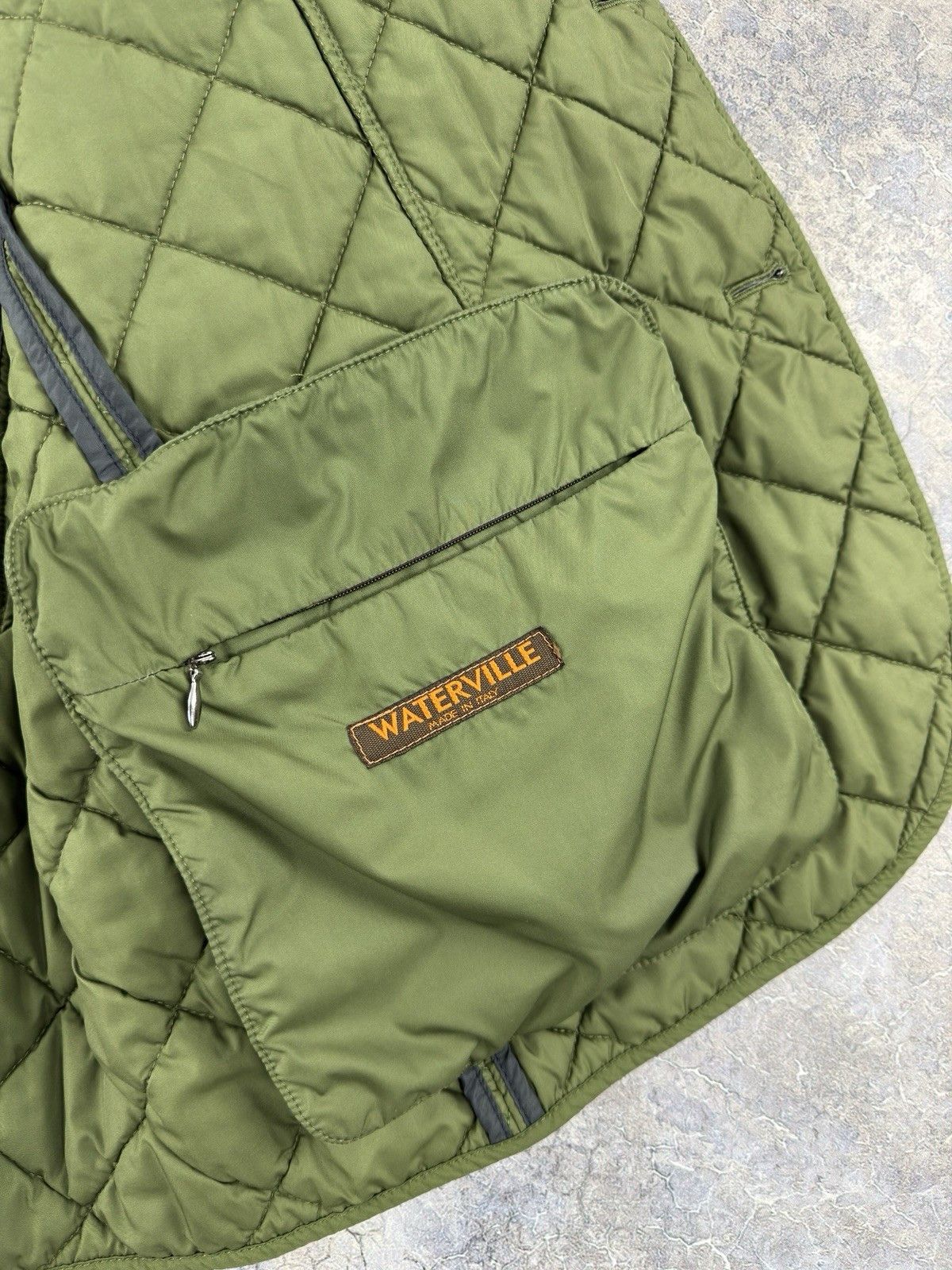 Other Waterville Mens Quilted Luxury Jacket Made in Italy Size 56 Size US XL / EU 56 / 4 - 10 Thumbnail
