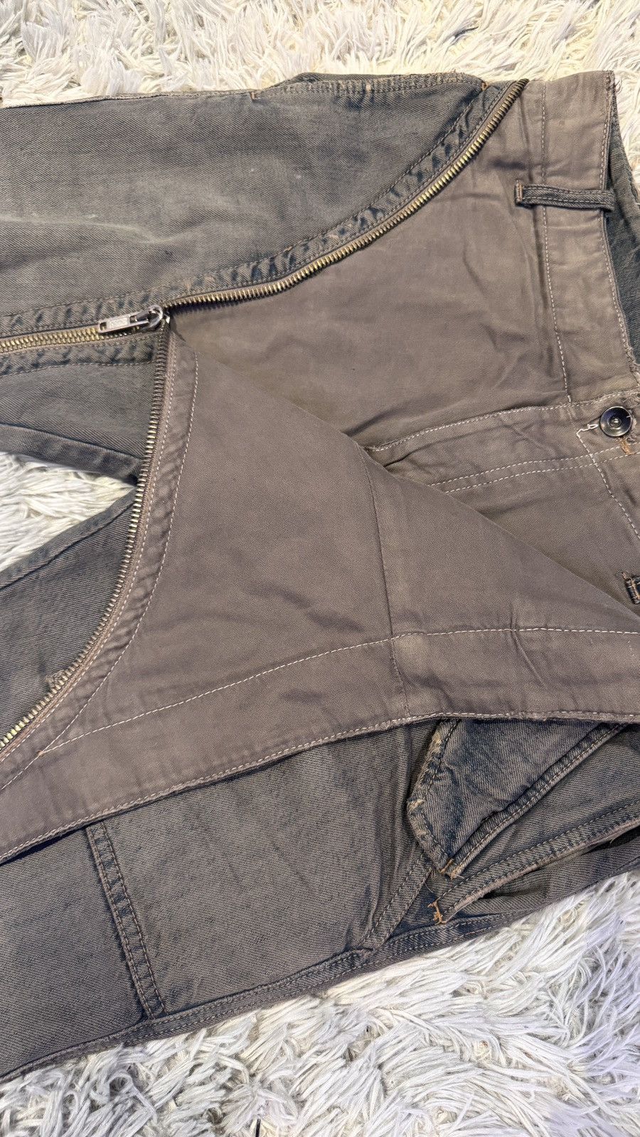 Rick Owens Rick Owens DRKSHDW Double Layer Aircut FW 2006 Size US 31 - 4 Thumbnail