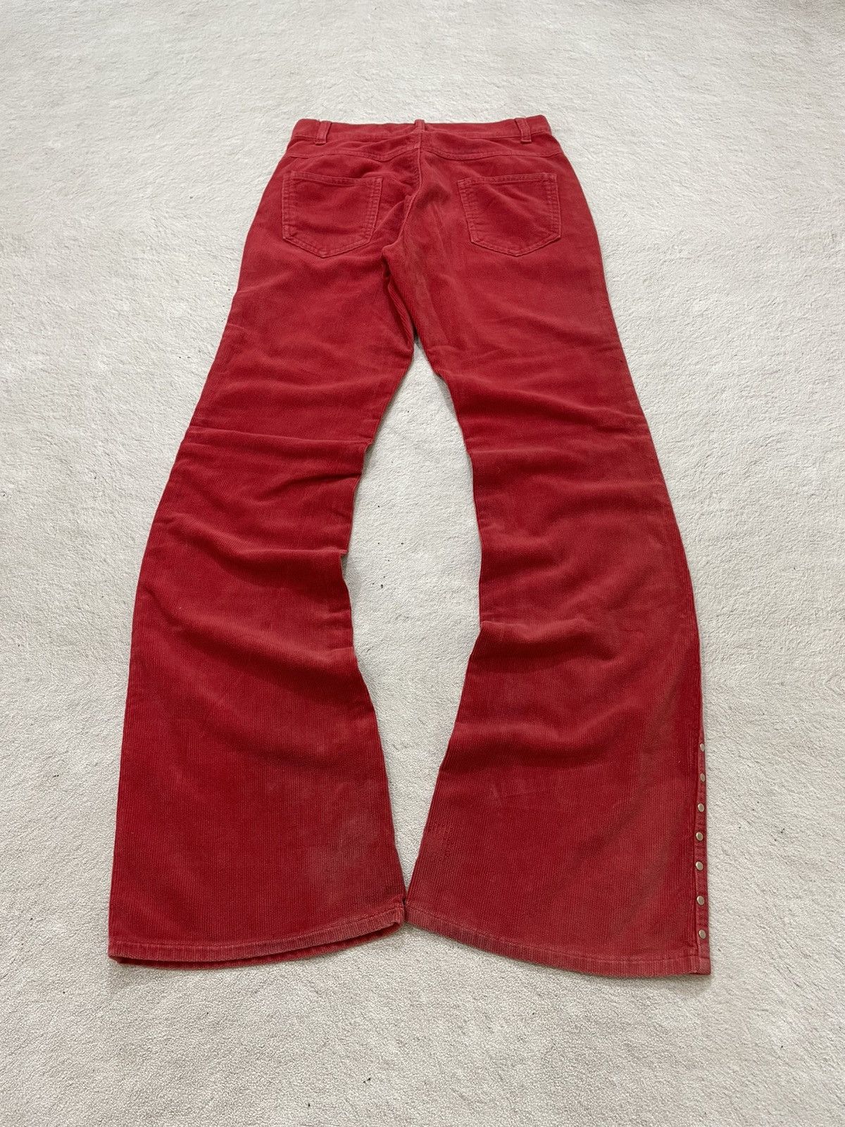 Hysteric Glamour 2000s Hysteric Flare Corduroy Pants Studed Bootcut Japanese Size US 26 / EU 42 - 7 Thumbnail