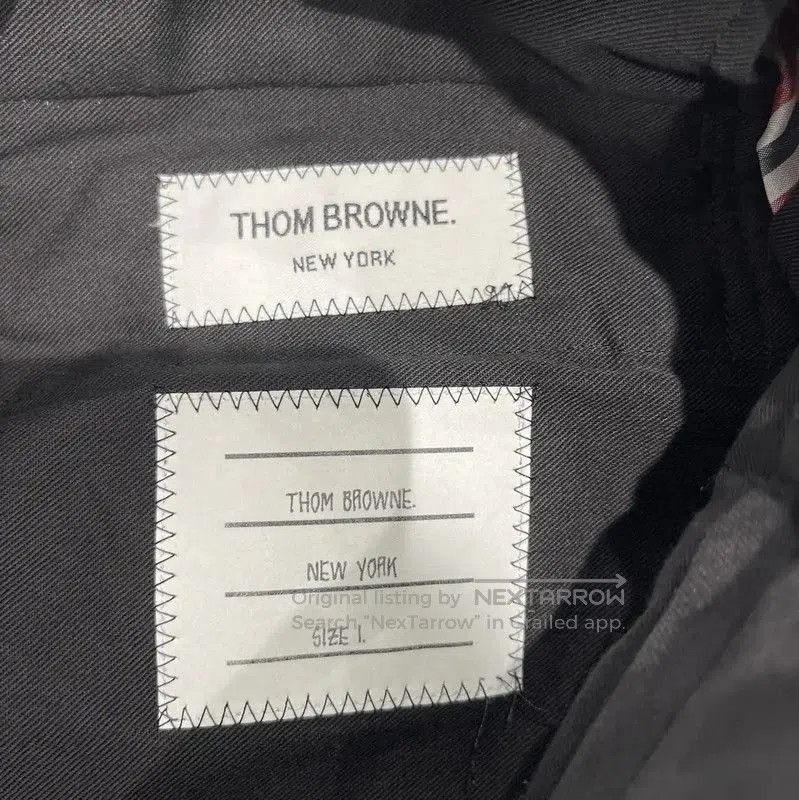 Thom Browne Thom Browne Casual Trousers in Charcoal Gray . Size US 32 / EU 48 - 5 Thumbnail