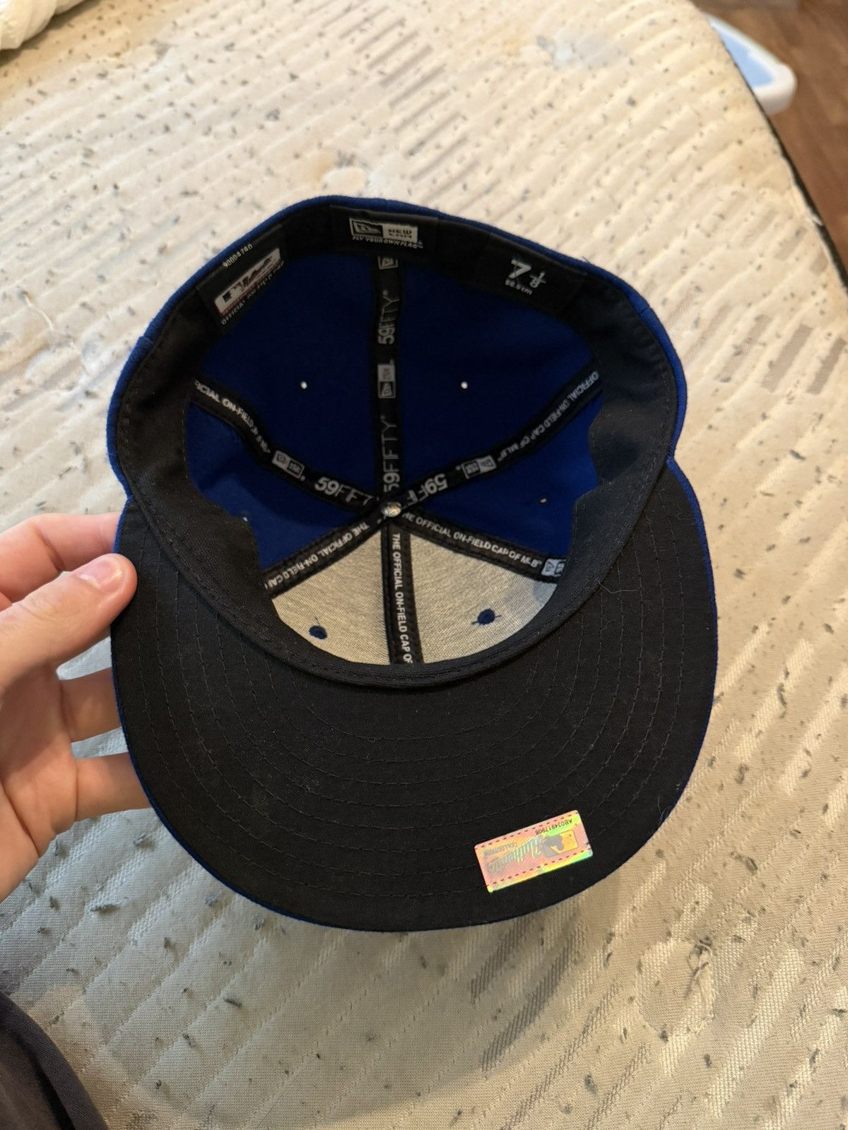 New Era New Era Toronto Blue Jays SnapBack Fitted Hat size 7 1/8 Size ONE SIZE - 3 Thumbnail