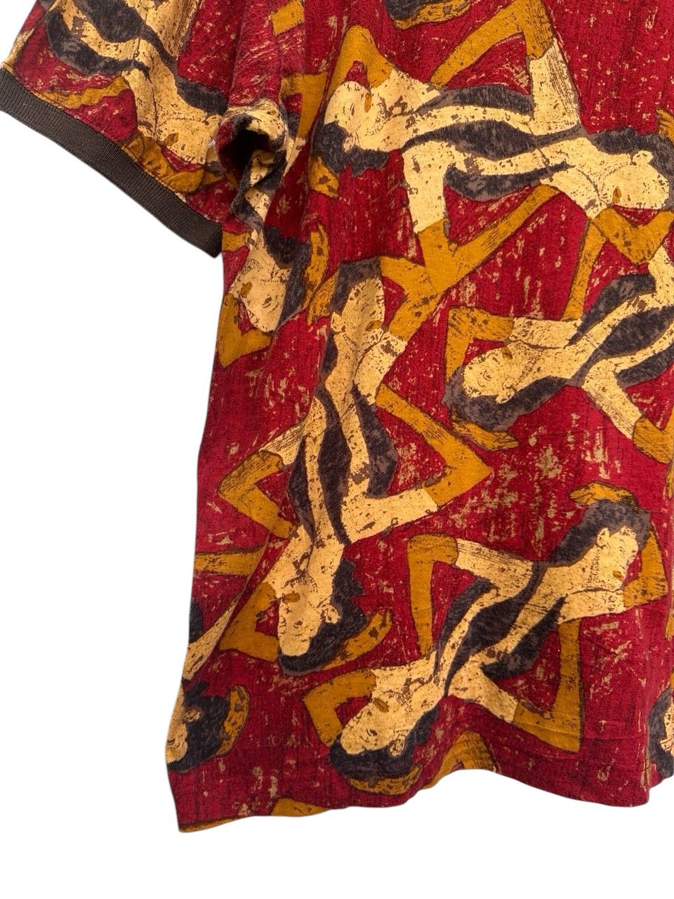 Yoshiyuki Konishi Vintage Abstract Yoshiyuki Konishi Ficce Art Polo Tee Size US L / EU 52-54 / 3 - 11 Thumbnail
