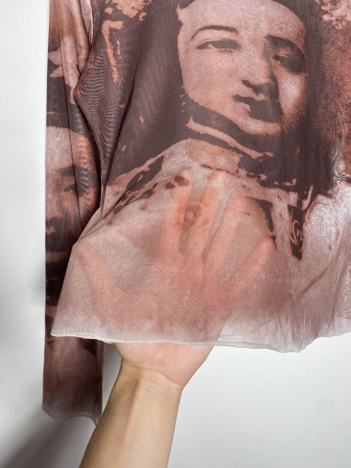 Japanese Brand × Vintage Vintage Like JPG Mesh Top Hype Y2k Size S / US 4 / IT 40 - 6 Thumbnail