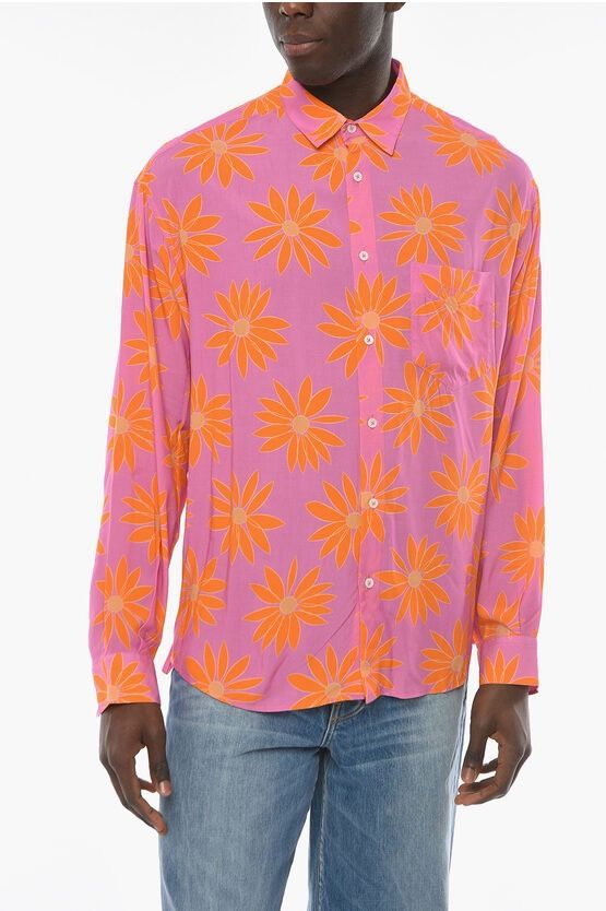 Jacquemus 🇫🇷 NEW ❗️Jacquemus “ Le Splash” Floral Print Shirt Size US M / EU 48-50 / 2 - 2 Thumbnail