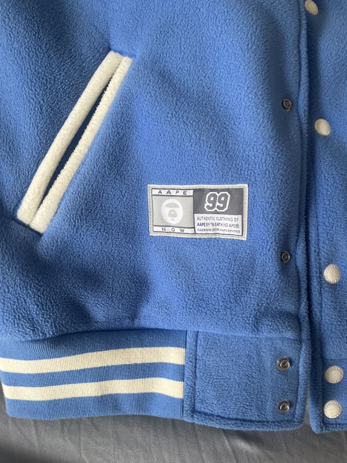 Aape × Bape Aape by A Bathing Ape Varsity Jacket Size US M / EU 48-50 / 2 - 6 Thumbnail