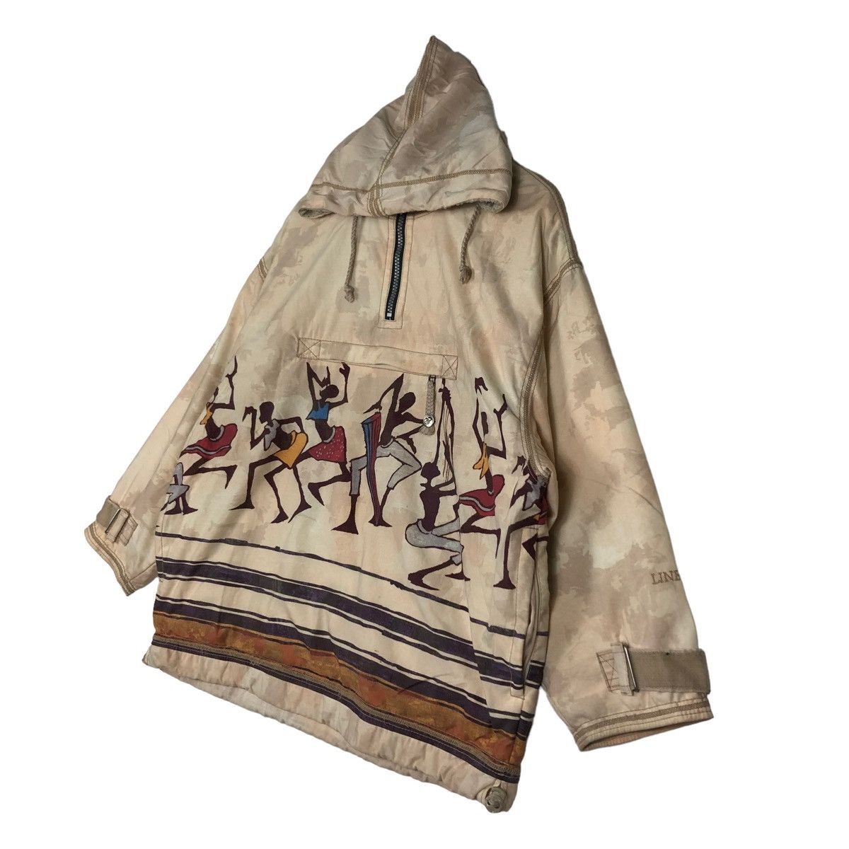 Japanese Brand 🔥VTG ANORAK HUNTING JACKET NAVAJO DESIGN LINEA PALIO ITALY Size US L / EU 52-54 / 3 - 2 Thumbnail