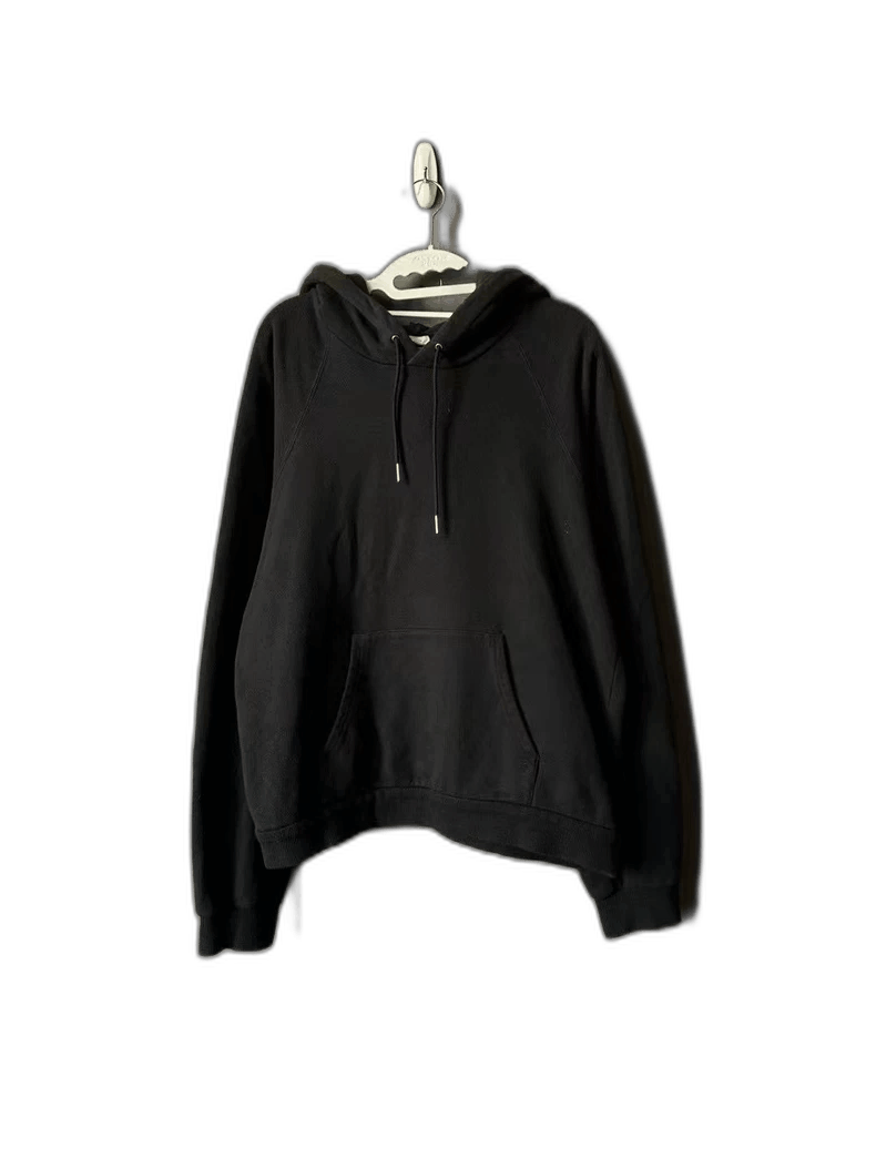 Celine Celine Logo Black Hoodie Size XL Size US XL / EU 56 / 4 - 1 Thumbnail