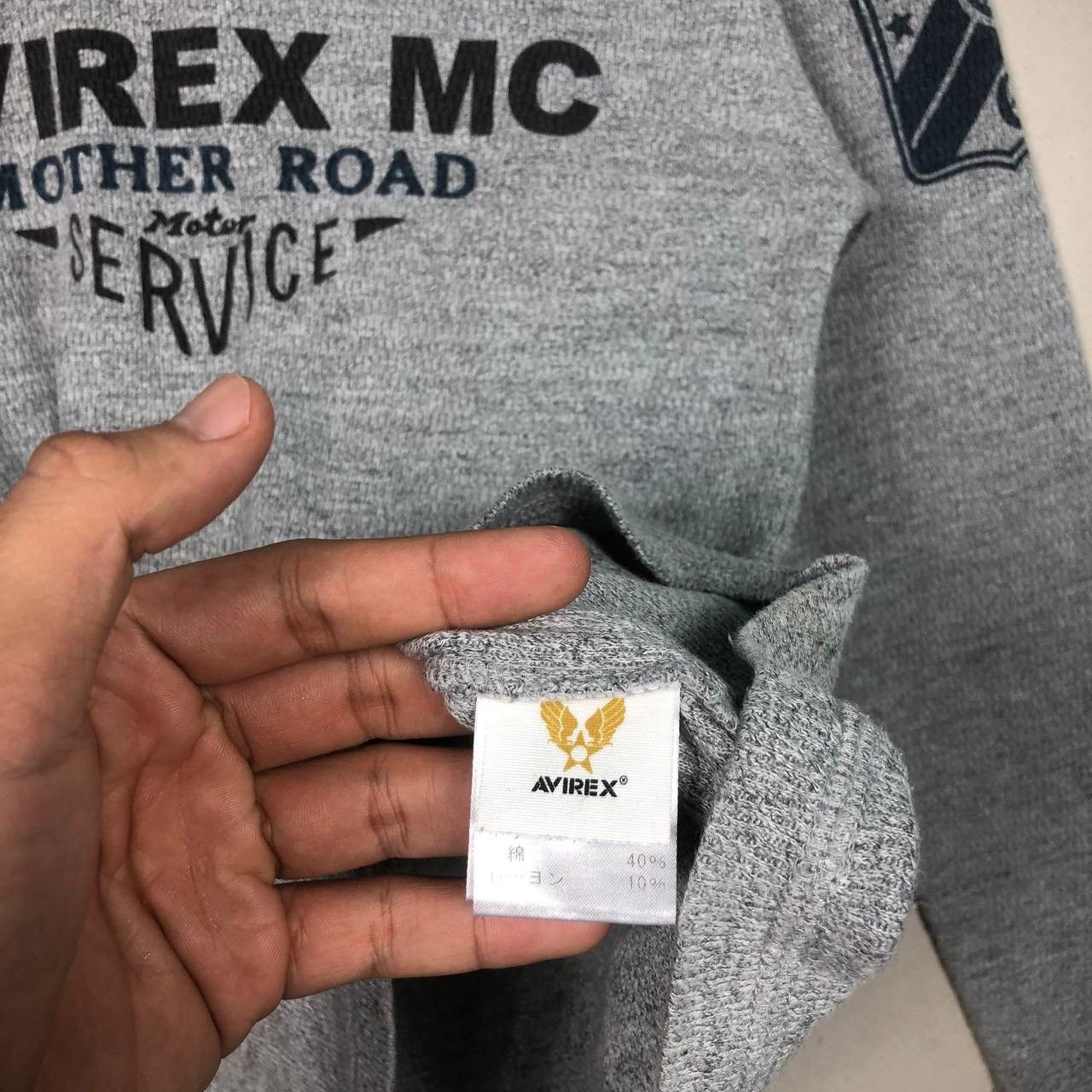 Avirex Avirex MC Mother Road Motor Service Long Sleeve Tee Shirt Size US M / EU 48-50 / 2 - 6 Thumbnail