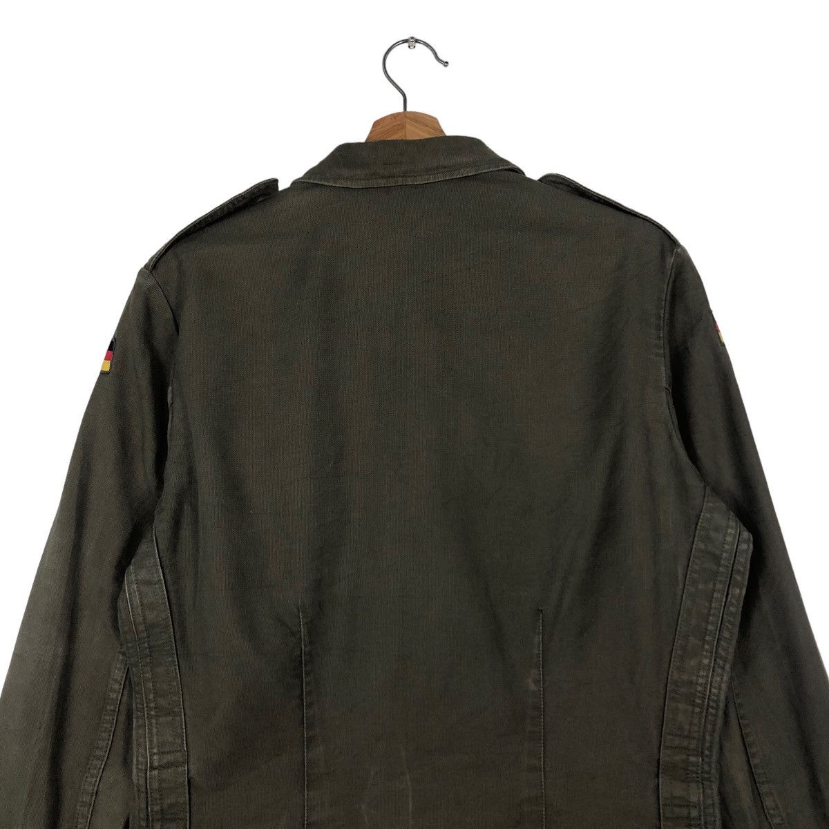 Vintage 🔥Vintage Chore Military Jacket Germany Flag Multi Pocket Size US M / EU 48-50 / 2 - 9 Thumbnail