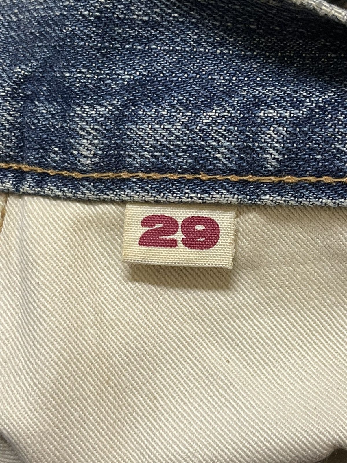 semanticdesign Vintage Japanese HR Market Mud Wash Faded Distressed Style Size US 28 / EU 44 - 10 Thumbnail