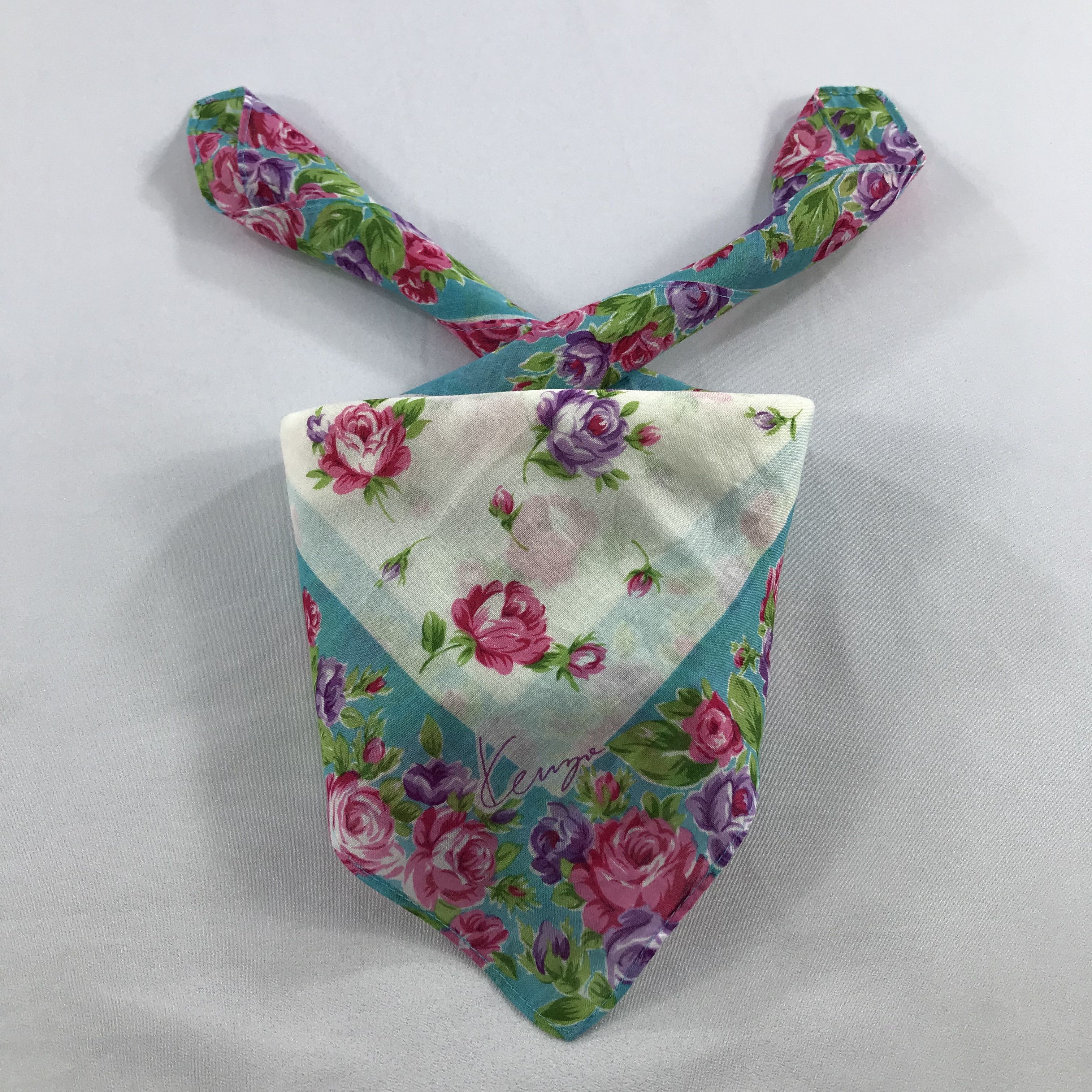 Kenzo × Vintage Kenzo Bandana / Handkerchief / Neckerchief - S2719 Size ONE SIZE - 3 Thumbnail