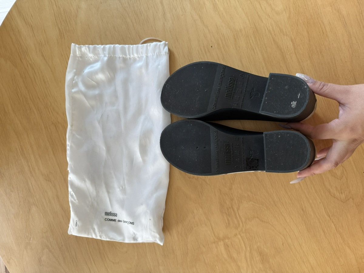 Comme des Garcons Comme des Garçons + Melissa Logo Matte PVC Heels Size US 6 / IT 36 - 5 Thumbnail