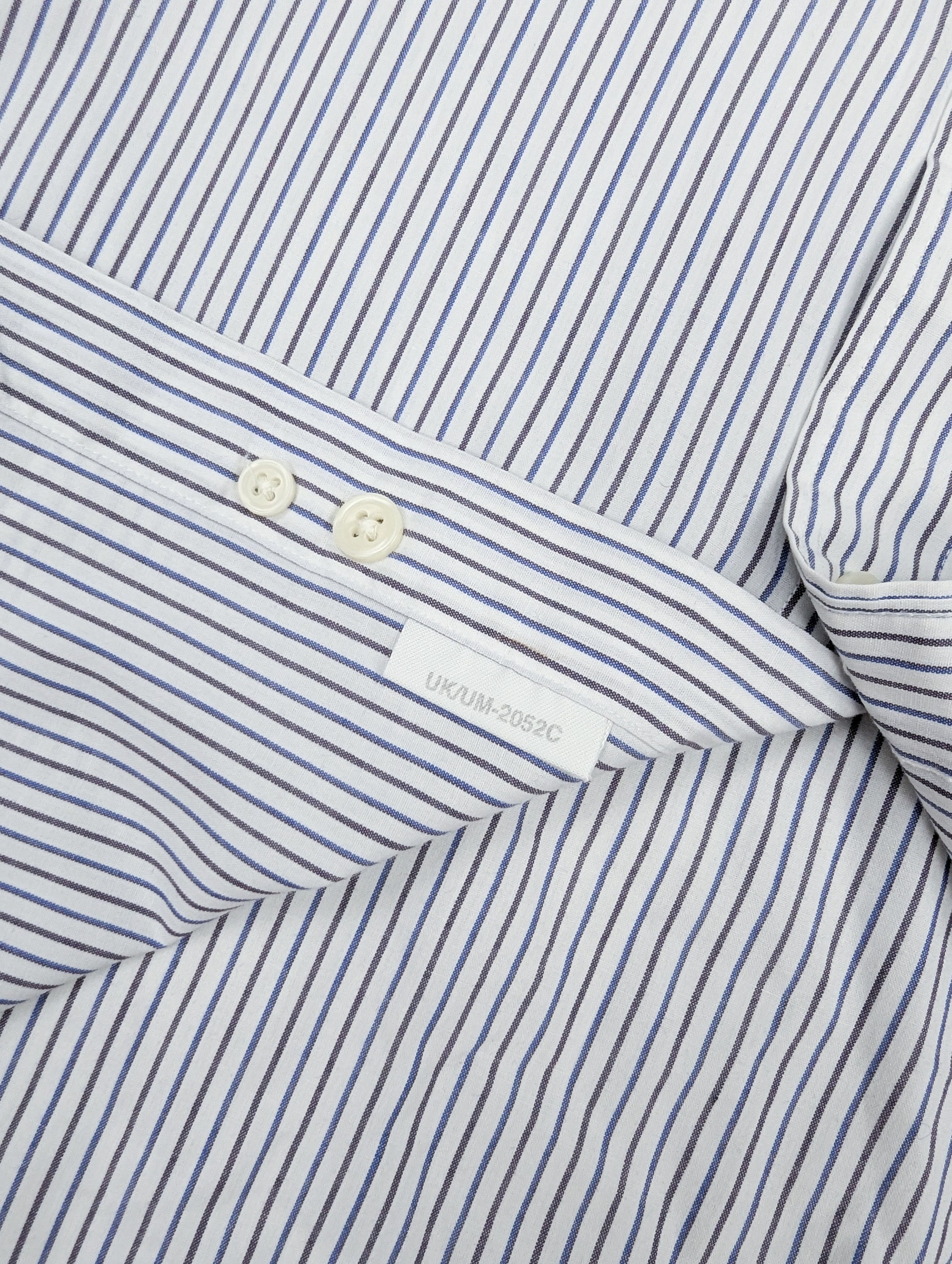 Yves Saint Laurent Yves Saint Laurent shirt white blue M Size US M / EU 48-50 / 2 - 5 Thumbnail