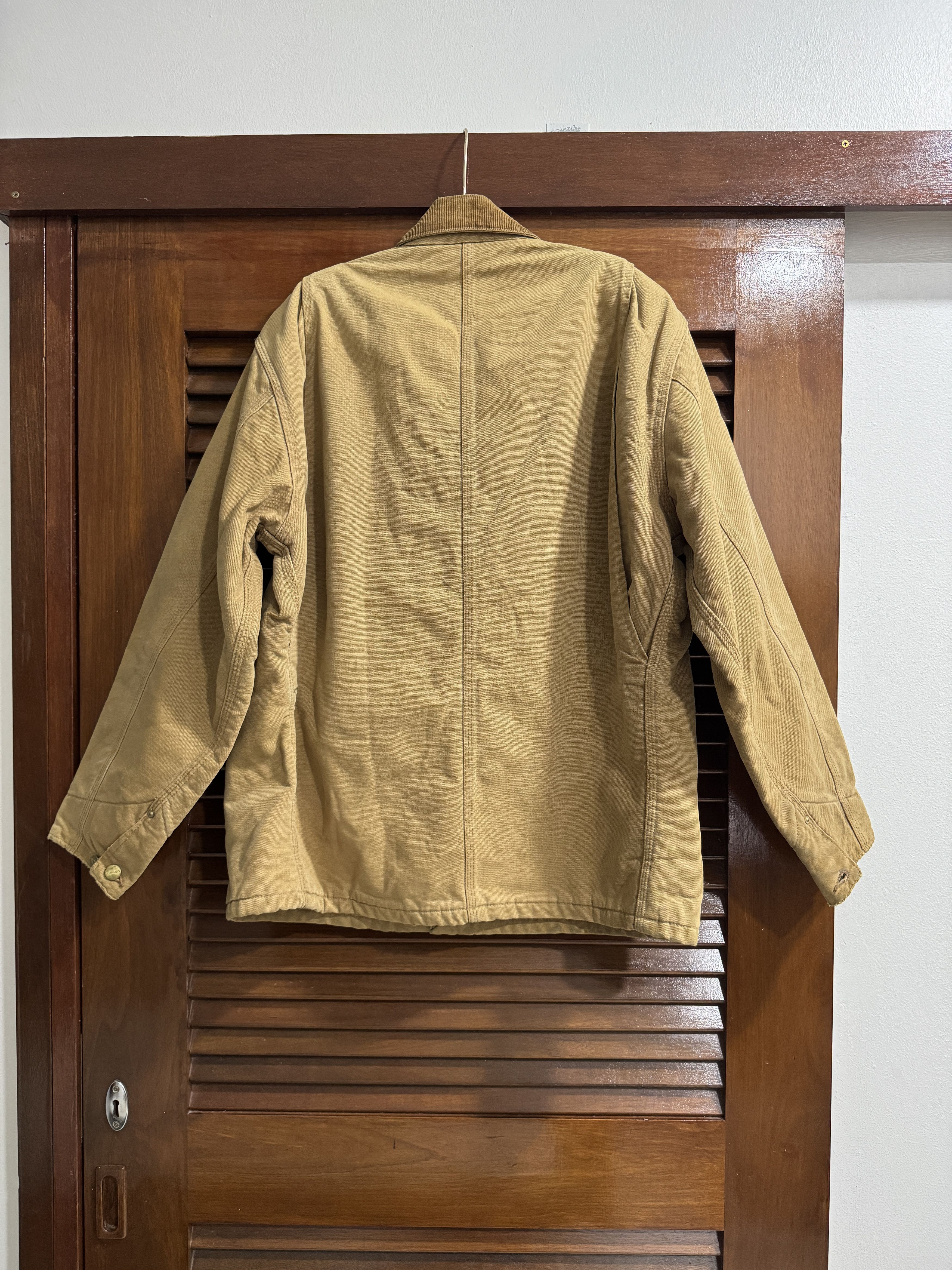 Carhartt Vintage '93 Carhartt 6BLC Blanket-Lined Firm Duck Chore Coat Size US L / EU 52-54 / 3 - 2 Thumbnail
