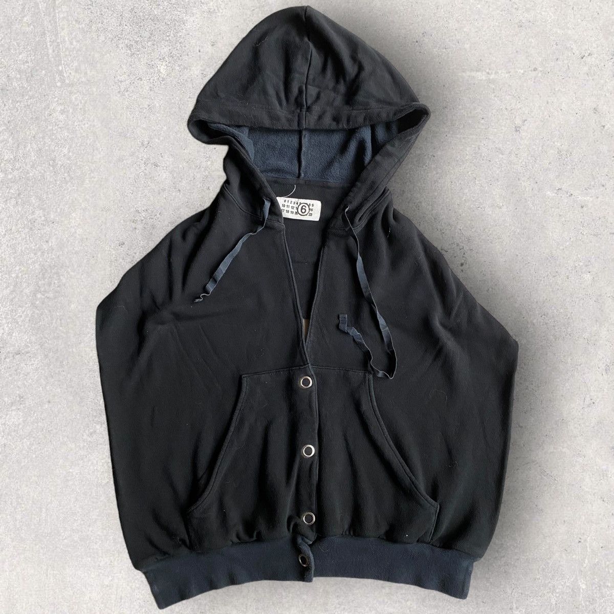 Maison Margiela MM6 Back Cut Out Hoodie Size M / US 6-8 / IT 42-44 - 1 Thumbnail