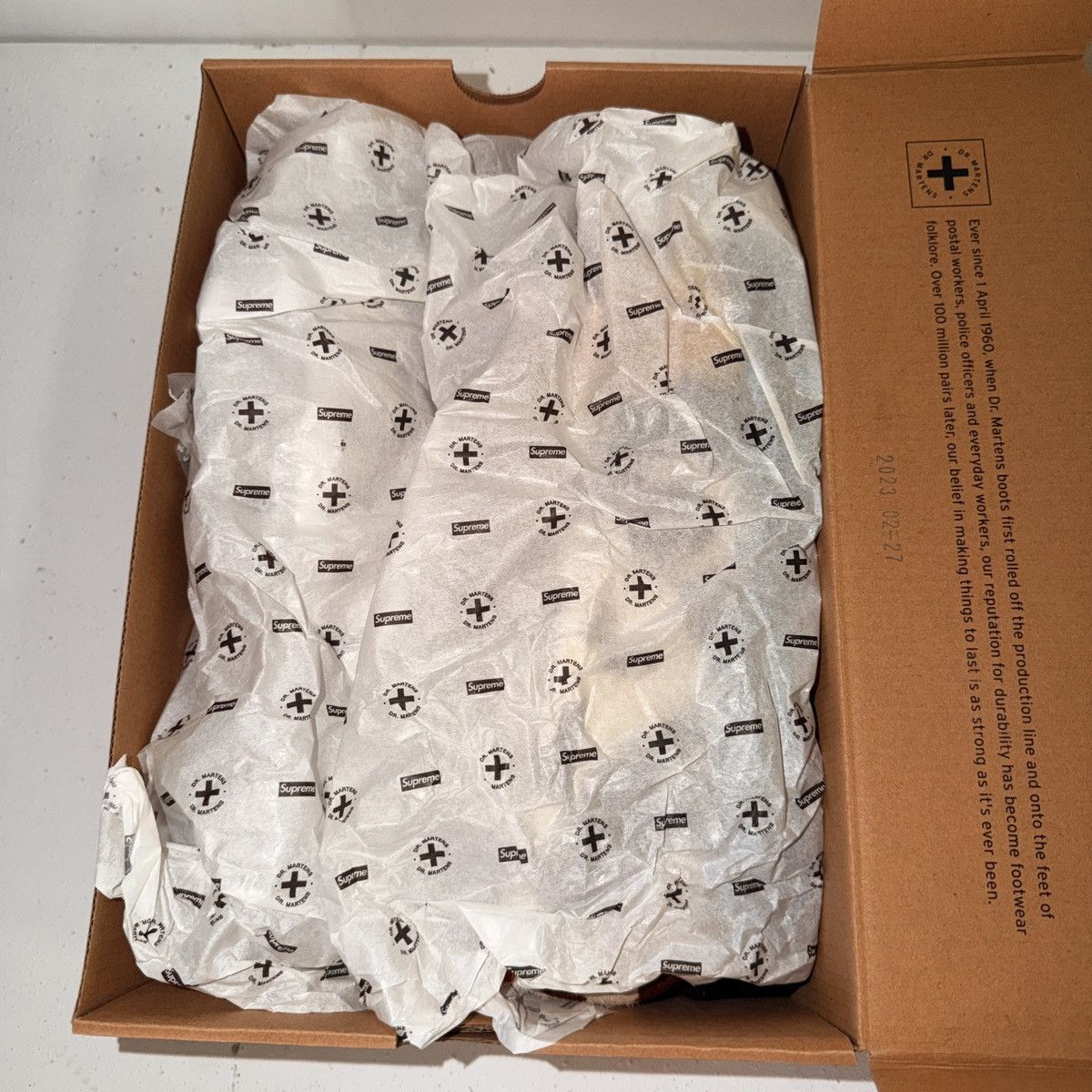 Dr. Martens × Supreme Penton TSL Supreme COW PRINT (DK BRN CREAM) Size US 11 / EU 44 - 6 Thumbnail