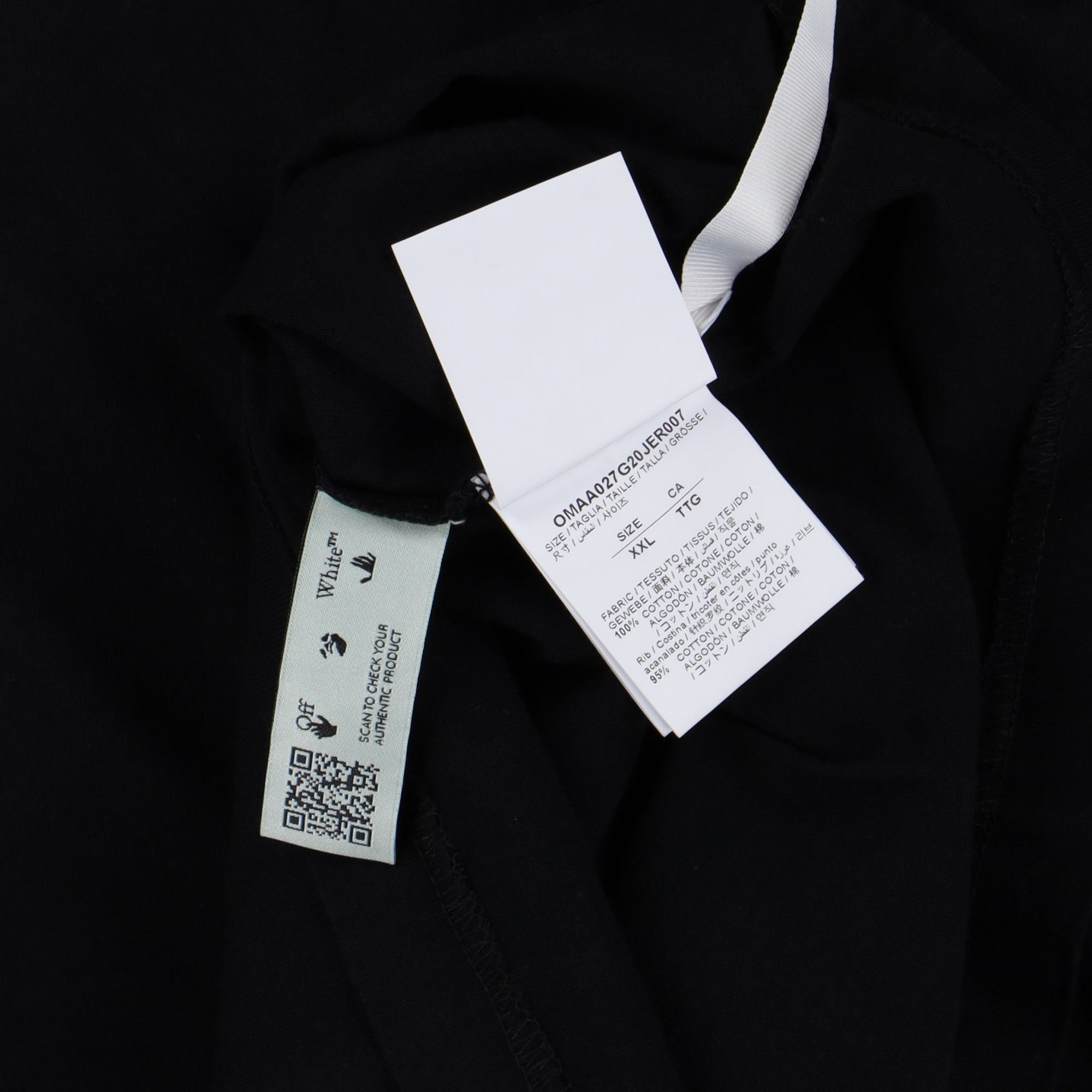 Off-White Black Rome Exclusive Arrows T-Shirt Size US XXL / EU 58 / 5 - 4 Thumbnail