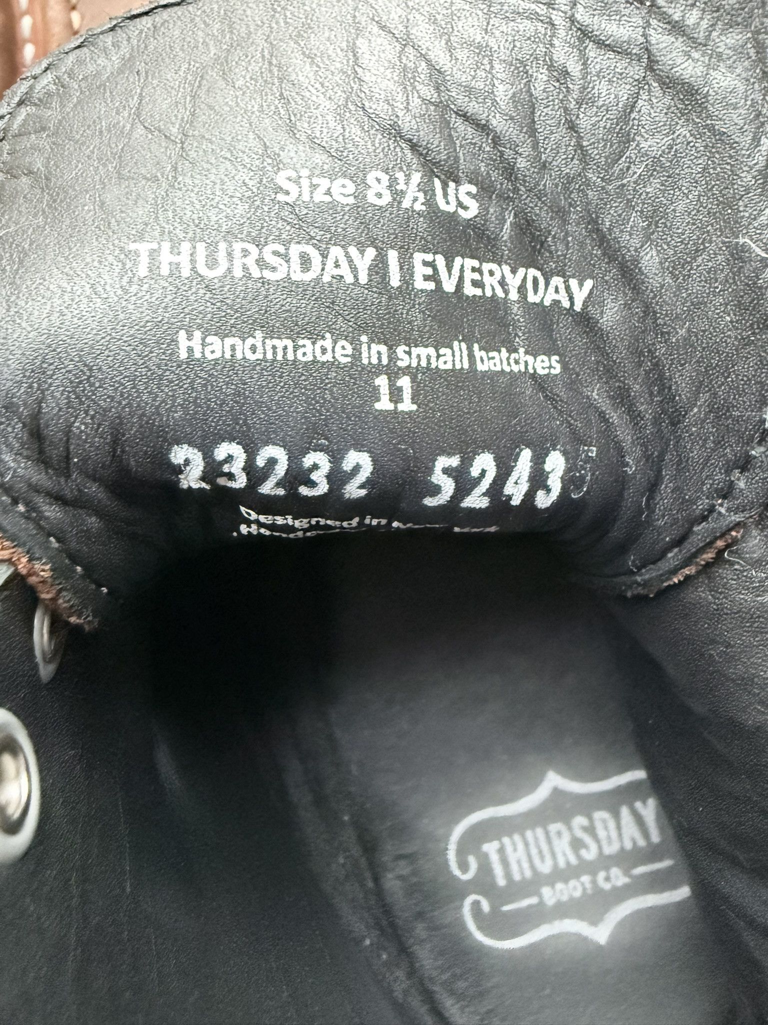 Thursday Boot Company Thursday Boot Company Diplomat Leather Boot, Arizona Adobe Size US 8.5 / EU 41-42 - 6 Thumbnail