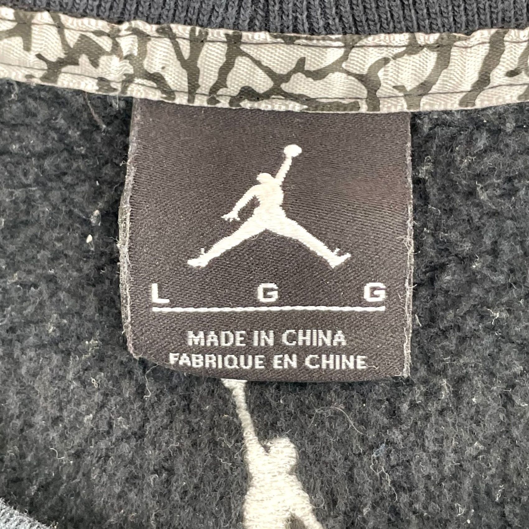 Nike Nike Jordan Flight Sweatshirt Men L Black JumpMan Logo Crew Neck Pullover Long Sleeve Graphic Print Logo Vintage Not Size US L / EU 52-54 / 3 - 2 Thumbnail