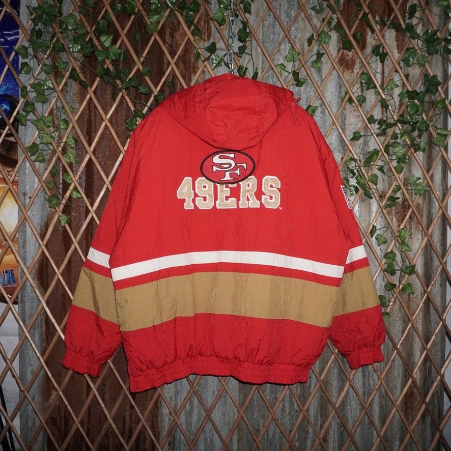 Pro Line XL - Vintage Y2K Apex one puffer San Francisco 49ers jacket Size US XL / EU 56 / 4 - 1 Thumbnail
