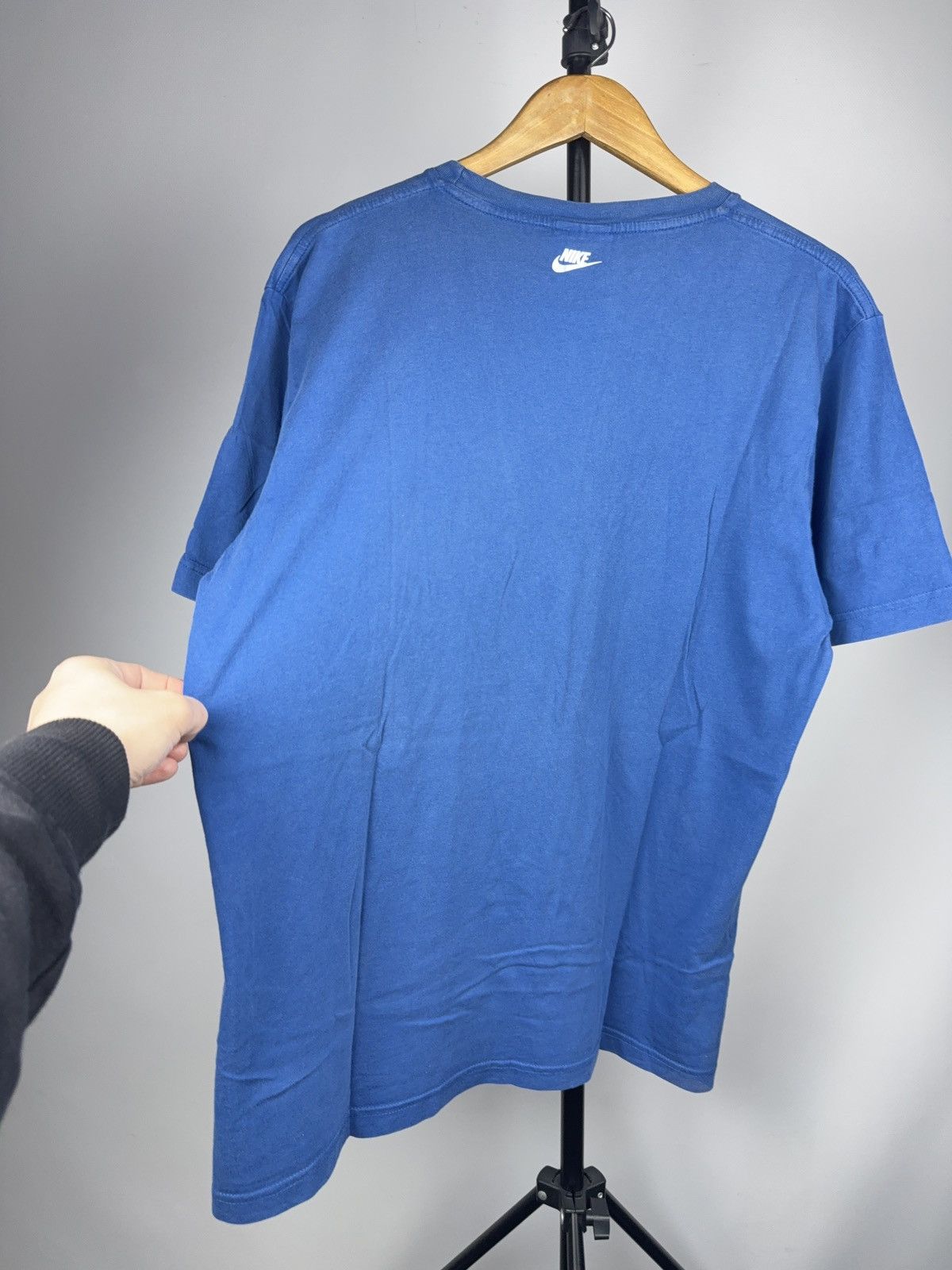 Nike Vintage 00s Y2K Nike Soccer Ball Logo Tee 2000s Turkey Made Size US L / EU 52-54 / 3 - 11 Thumbnail