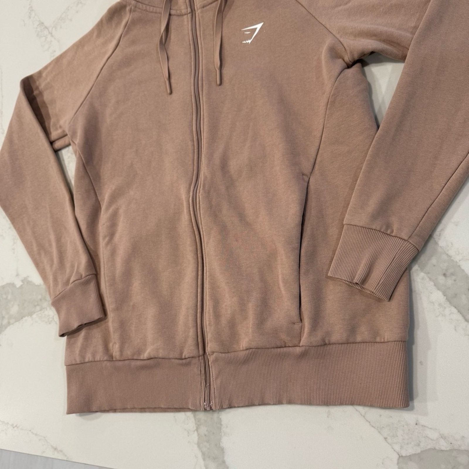 Gymshark Gymshark Training Fleece FullZip Hoodie Sweatshirt Womens XS Size XS / US 0-2 / IT 36-38 - 5 Thumbnail