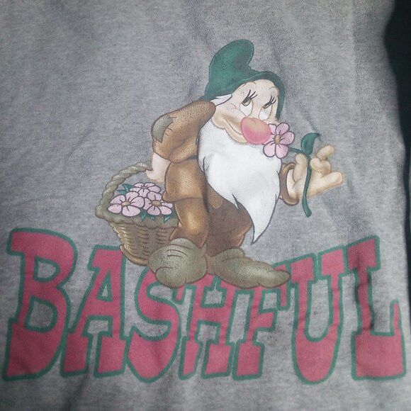 Disney Vintage Disney Snow White Seven Dwarves Bashful Sweatshirt Size US L / EU 52-54 / 3 - 1 Thumbnail
