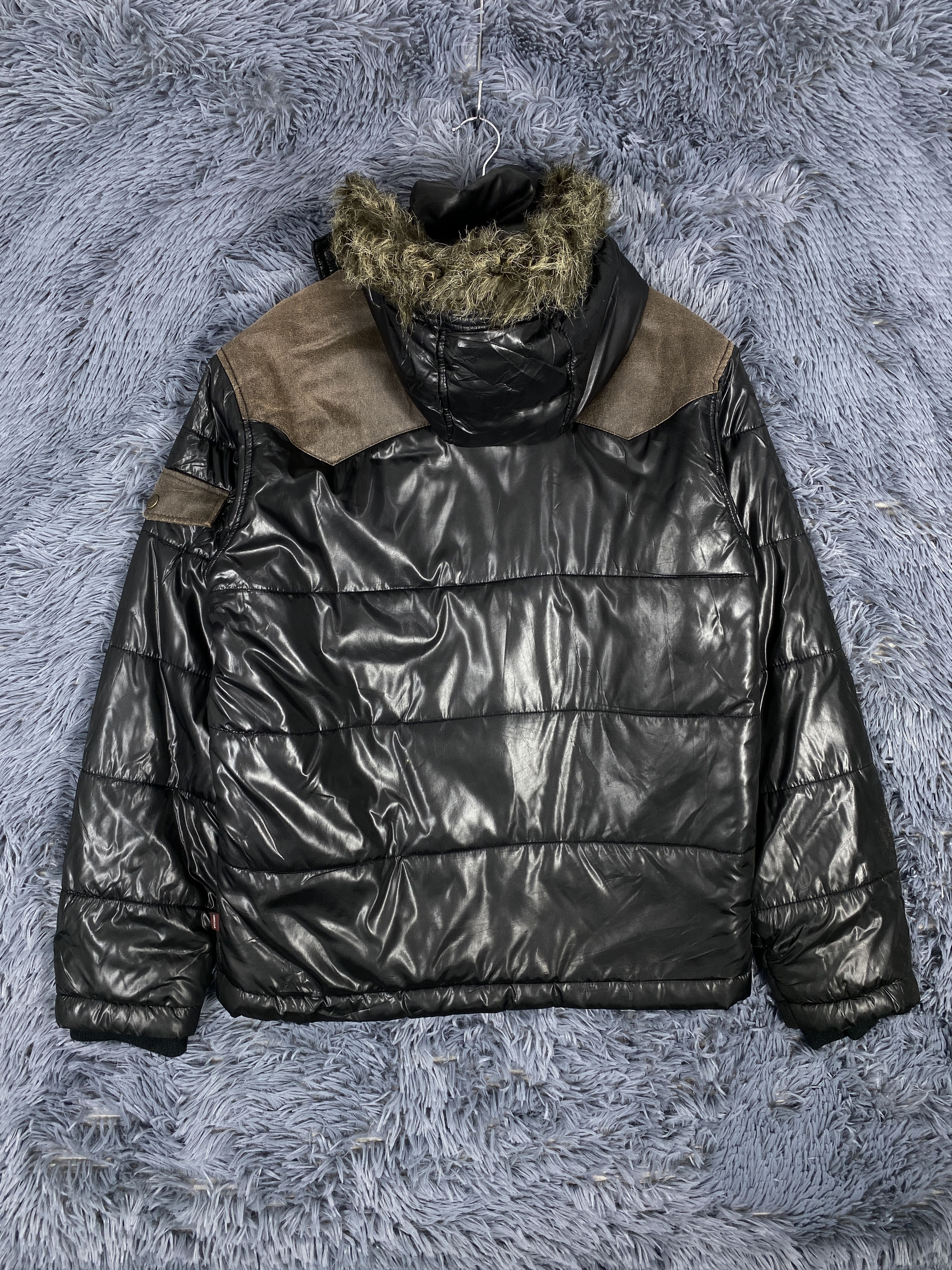 Smith's American Vintage Smiths American Sherpa Hoodie Puffer Down Jacket Size US L / EU 52-54 / 3 - 7 Thumbnail