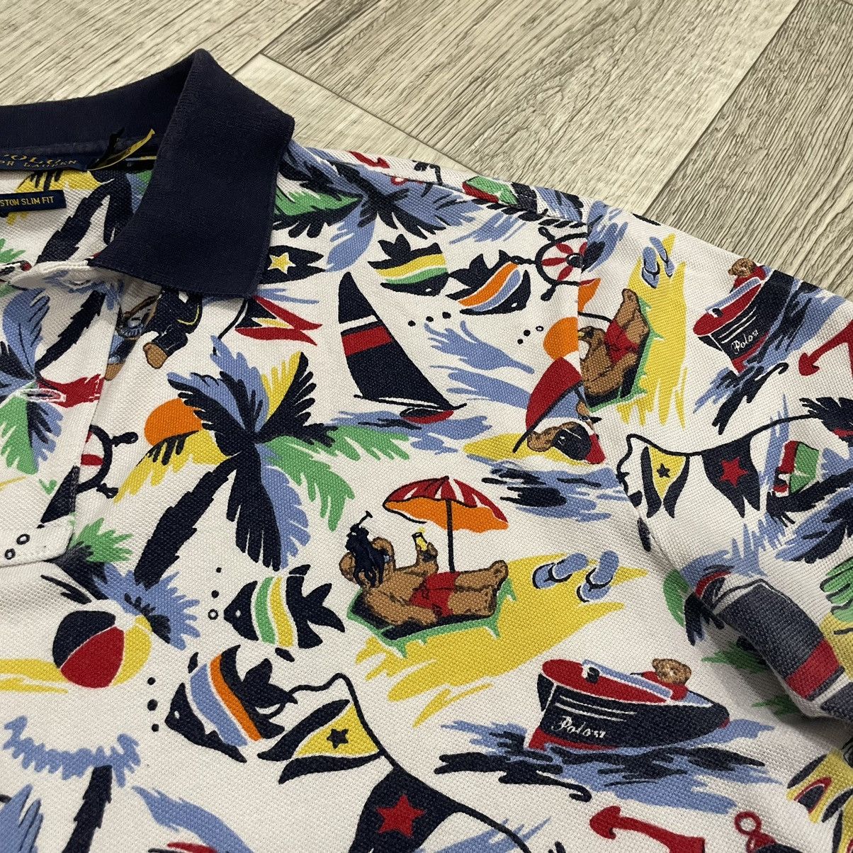 Polo Ralph Lauren × Vintage Tee shirt Polo Ralph Lauren CHIEF bear old money monogram Size US L / EU 52-54 / 3 - 3 Thumbnail