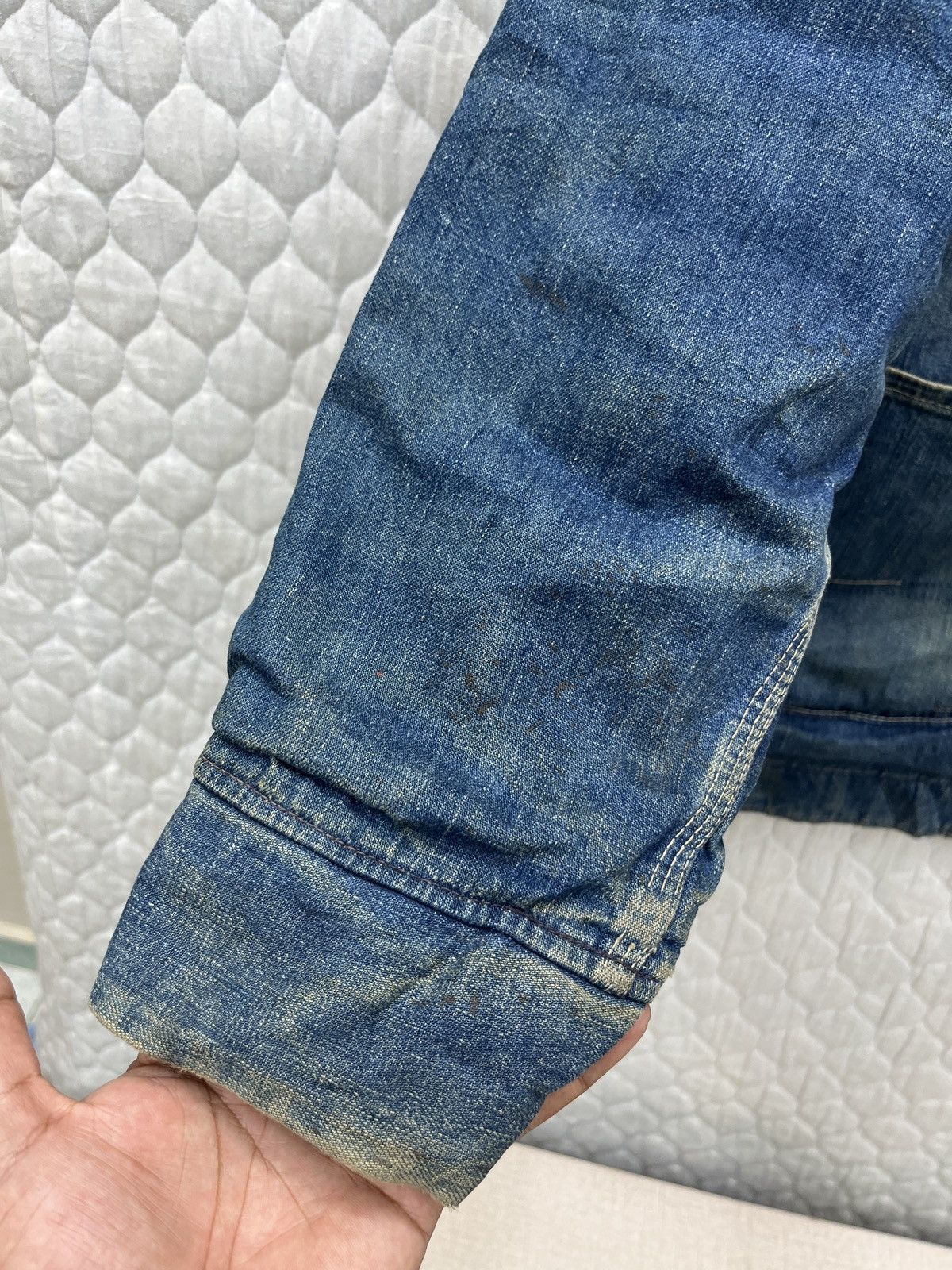 Sears 🔥STEALS🔥 VTG SEARS BLANKET LINED DENIM CHORE JACKET Size US S / EU 44-46 / 1 - 16 Thumbnail