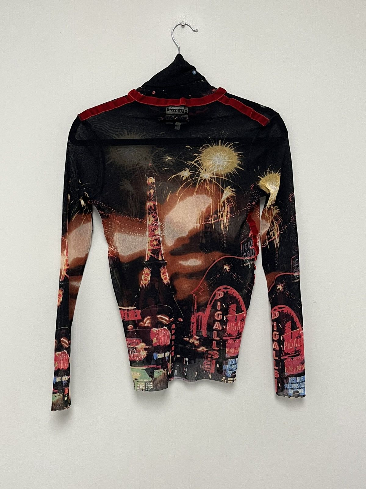 Jean Paul Gaultier Mesh Eiffel Tower top. Small Size S / US 4 / IT 40 - 14 Thumbnail