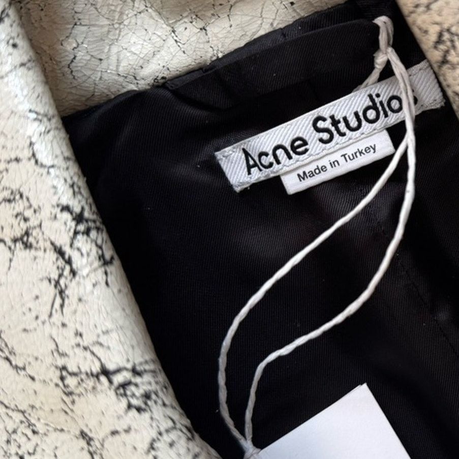 Acne Studios Acne Studio Cream and Black Studded Blazer NWT Runway Piece Size 38R - 4 Thumbnail