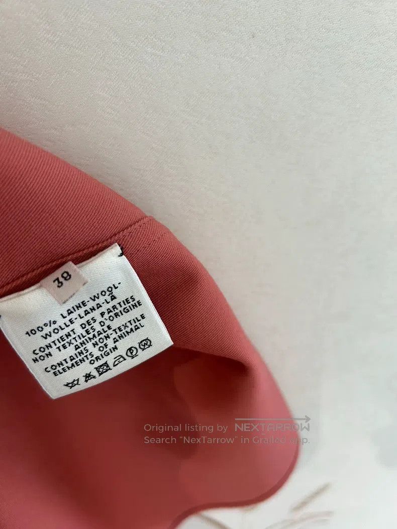 Hermes Hermes Mallow pink wool elegant dress Size XS / US 0-2 / IT 36-38 - 6 Thumbnail