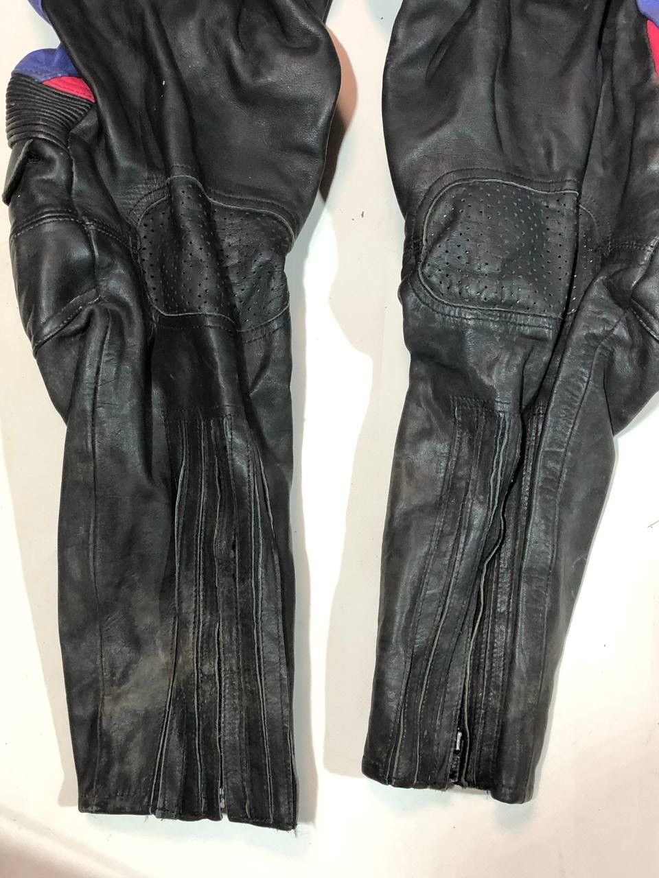Vintage Uvex Vintage 80s Racing Moto Leather Suit Size US L / EU 52-54 / 3 - 16 Thumbnail
