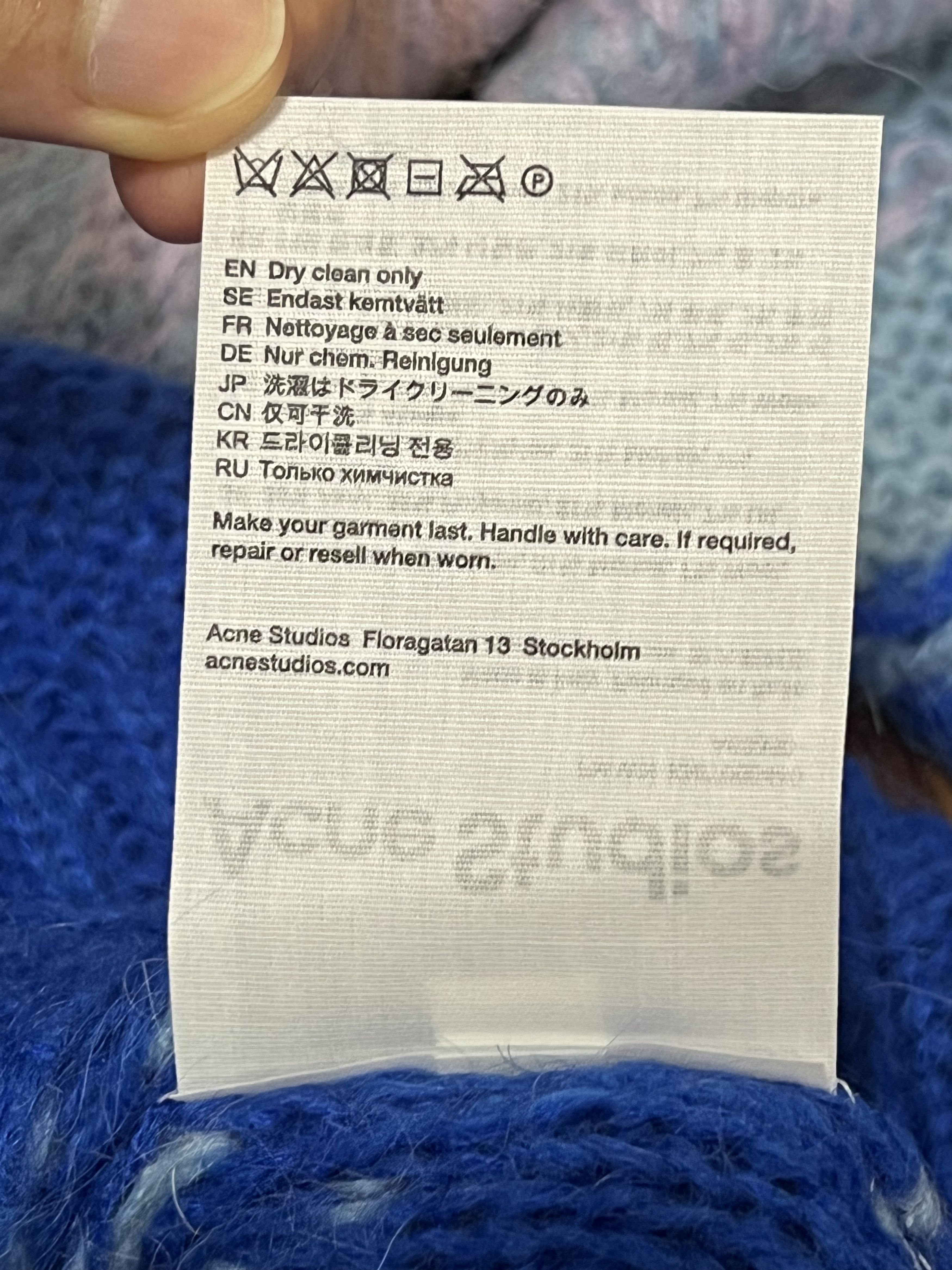 Acne Studios 💚 Acne Studios Ombré Knitted Sweater Large NEW Size US L / EU 52-54 / 3 - 10 Thumbnail