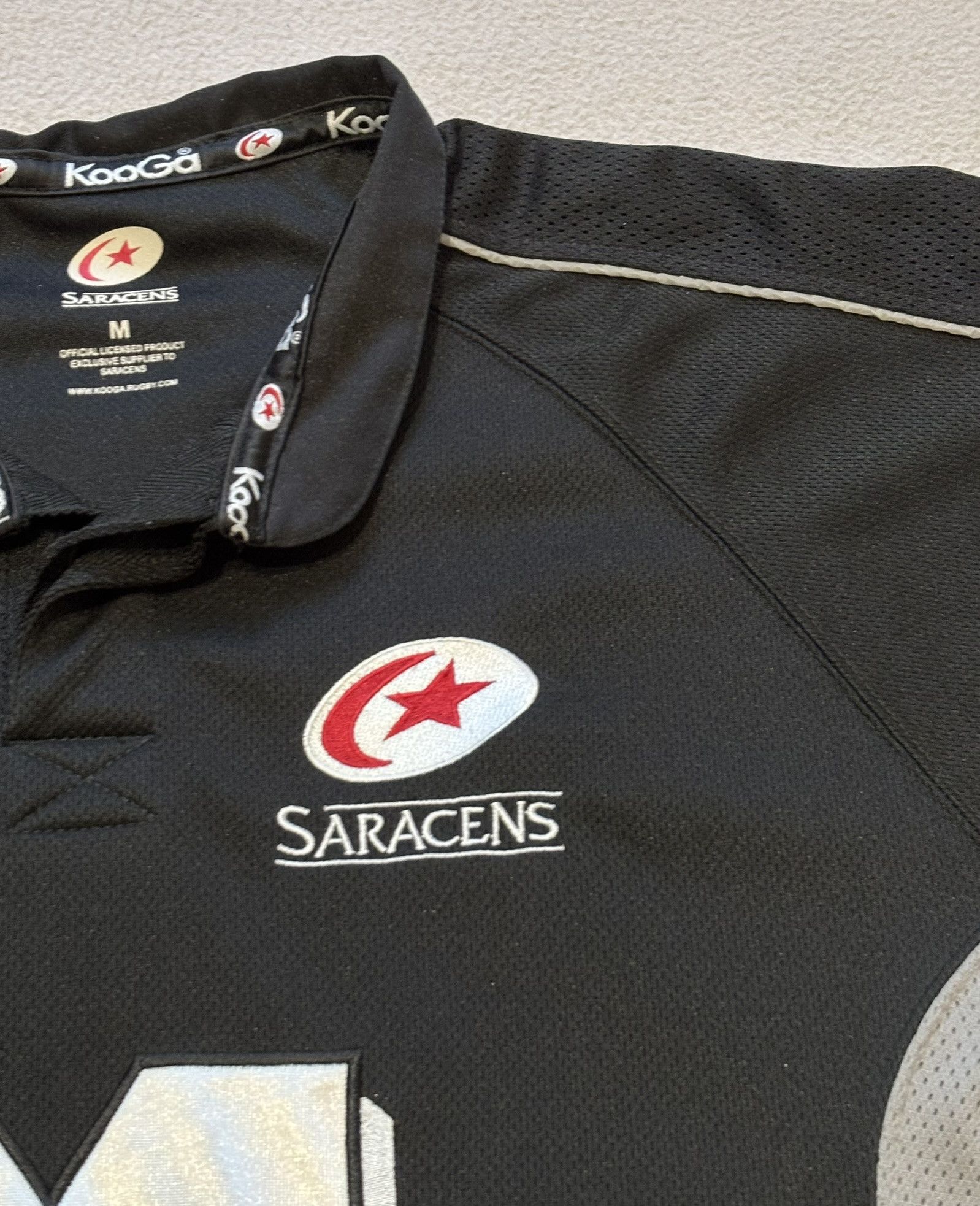 Other Saracens Rugby 2004/2005 Kooga Jersey Size M Size US M / EU 48-50 / 2 - 9 Thumbnail