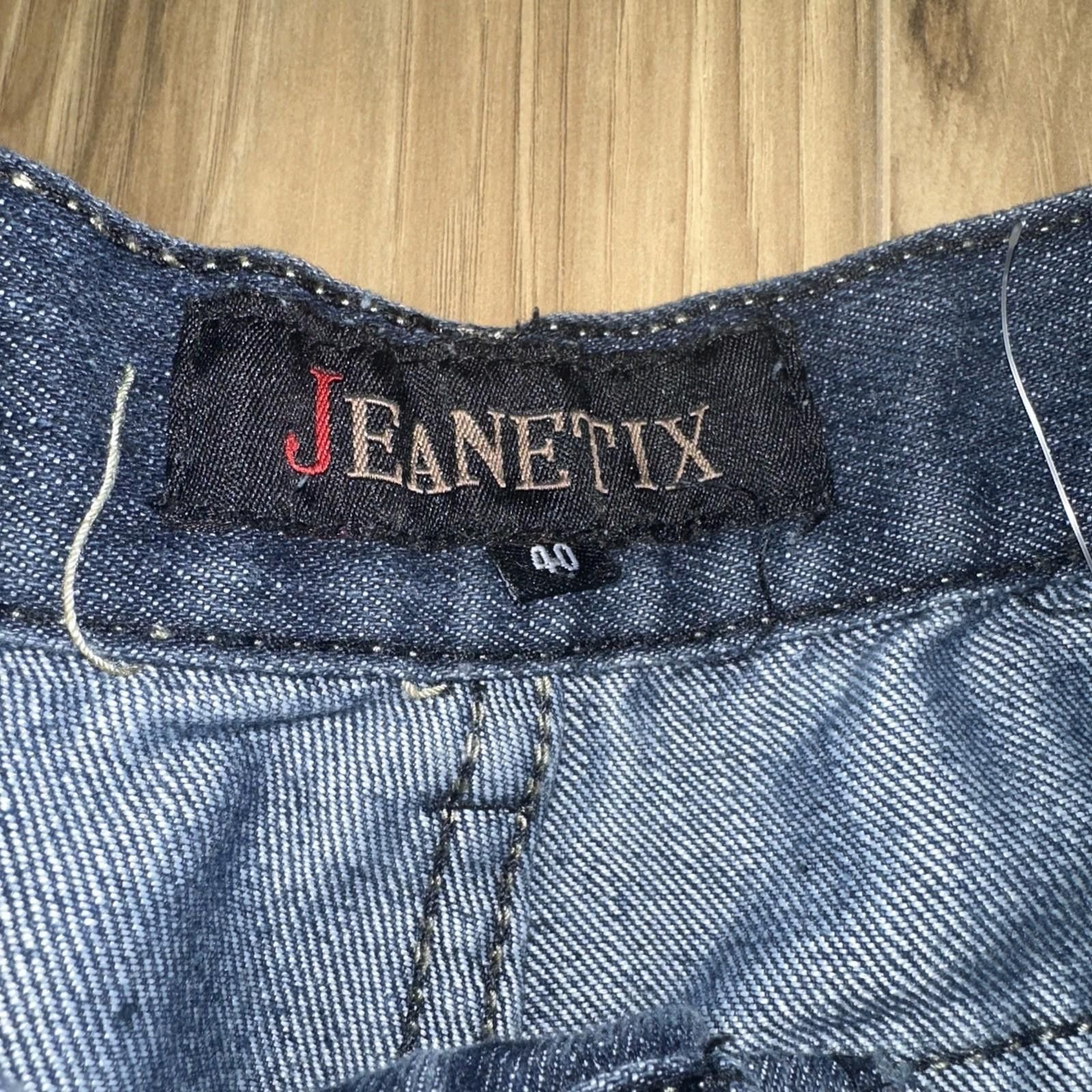 JEANERICA Jeanetix Blue Denim Hip Hop Bermuda Shorts Size 40 Size US 40 / EU 56 - 2 Thumbnail