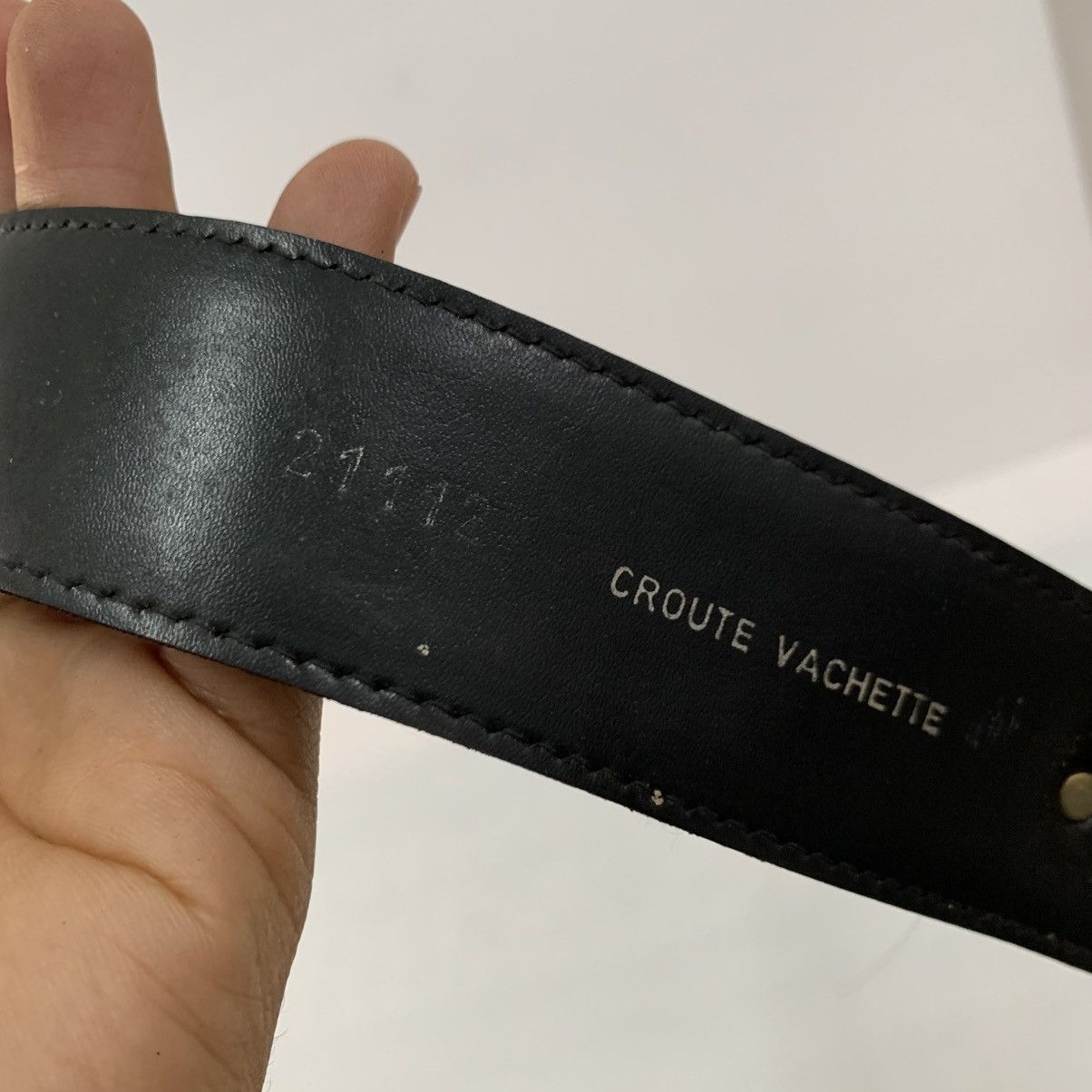 Vintage DESIGN Like Gianni Versace Leather Belts Size ONE SIZE - 9 Thumbnail