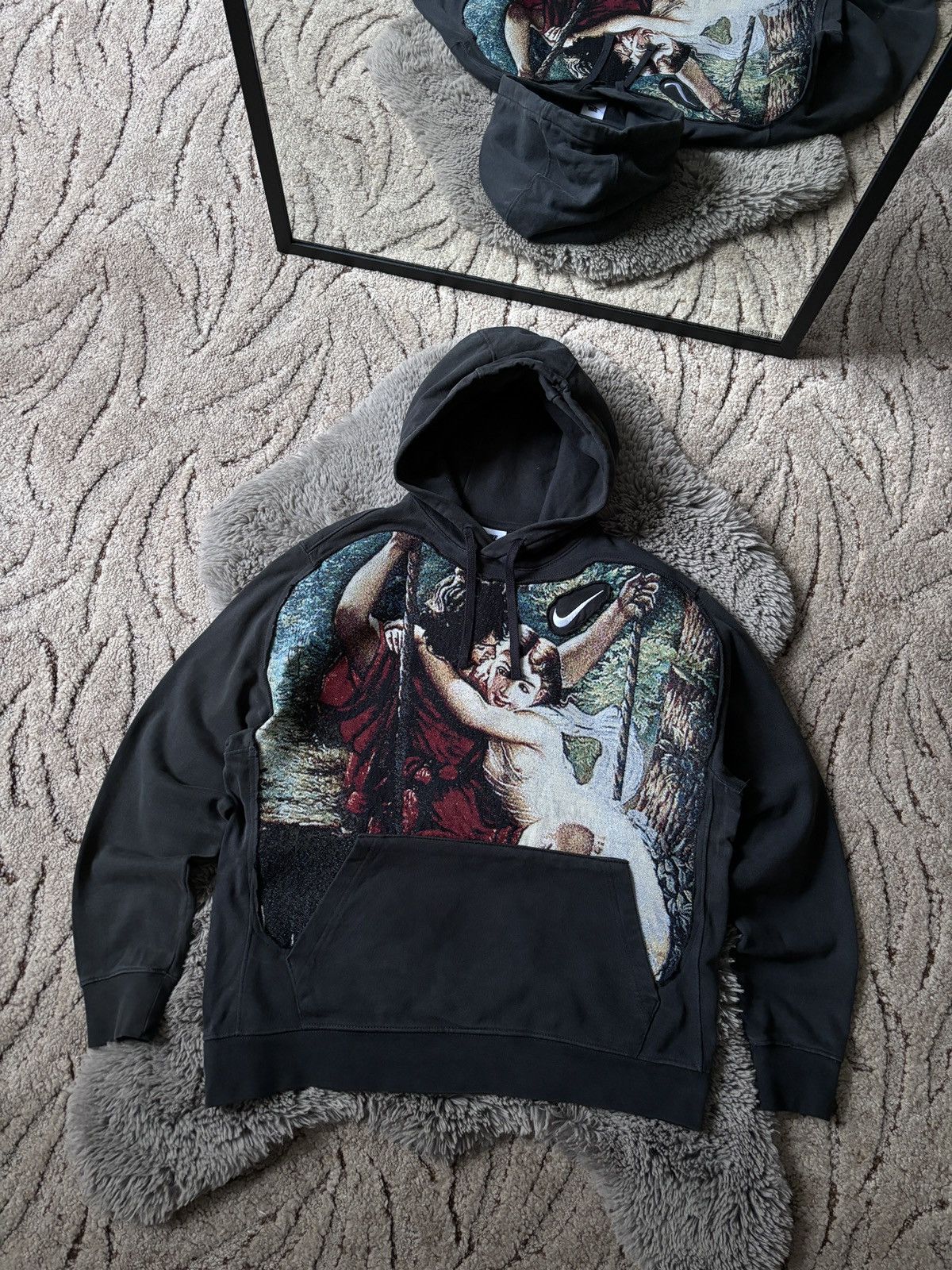 Nike Nike reworked summer vibe junya watanabe Style grey hoodie Size US L / EU 52-54 / 3 - 3 Thumbnail