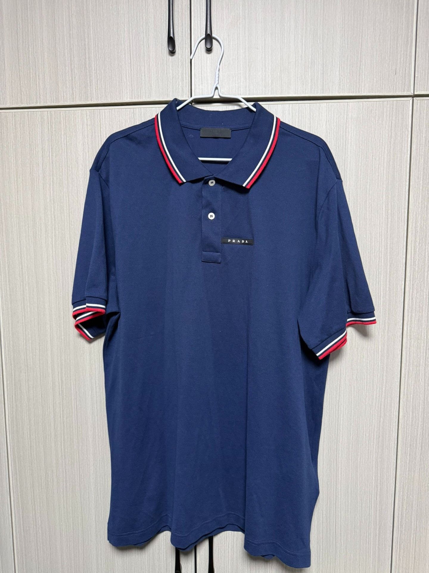Prada Prada Striped Polo XXXL Men Size US XXL / EU 58 / 5 - 1 Thumbnail