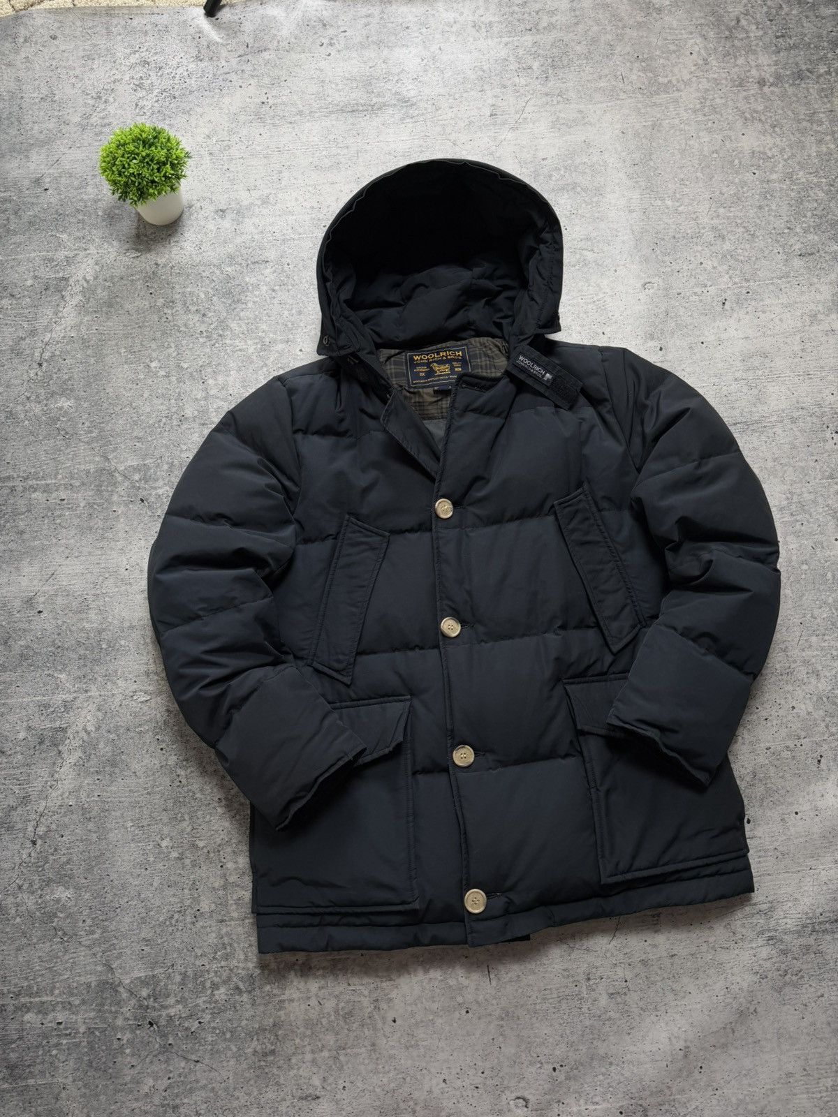 Woolrich Woolen Mills Woolrich Down Puffer Arctic Winter Parka Jacket Size US S / EU 44-46 / 1 - 1 Thumbnail